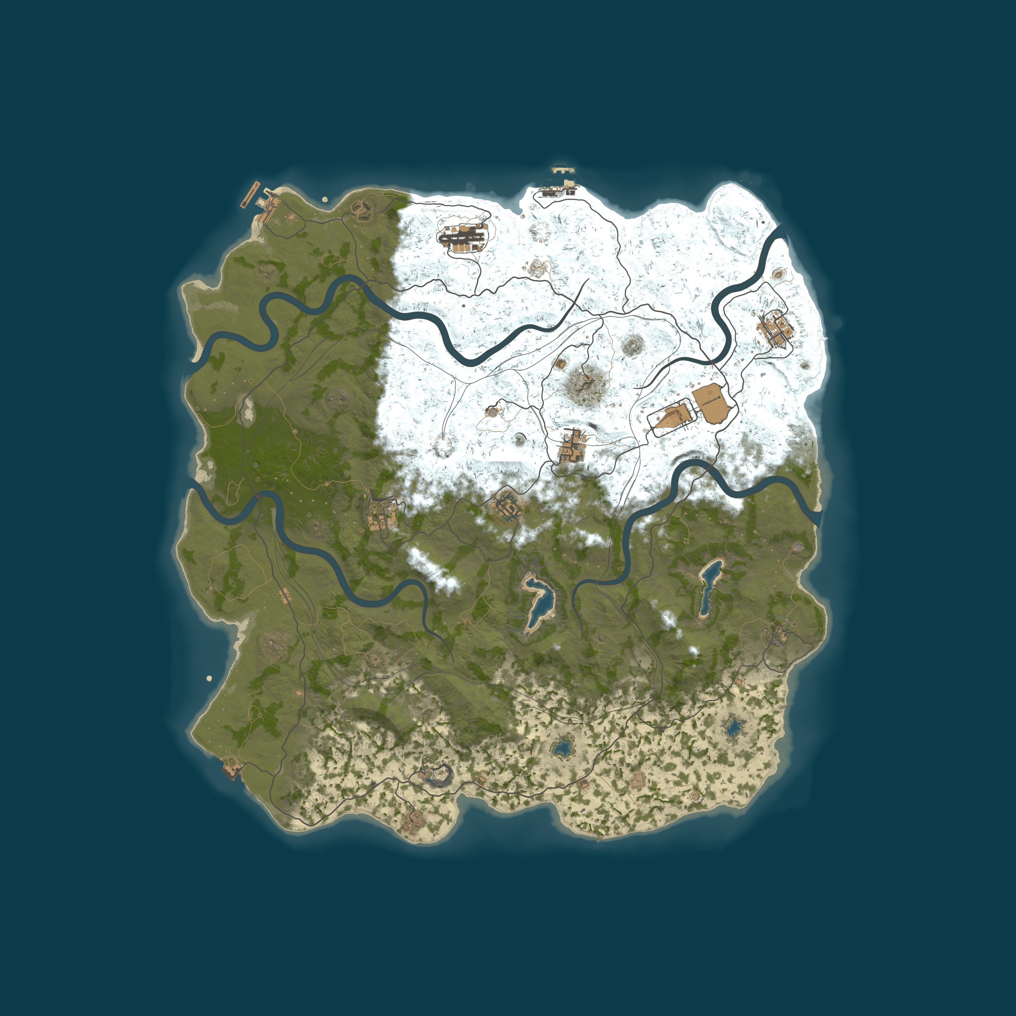 Map for Rust Arena - EU 2X Monthly | Vanilla+ | No BP Wipes