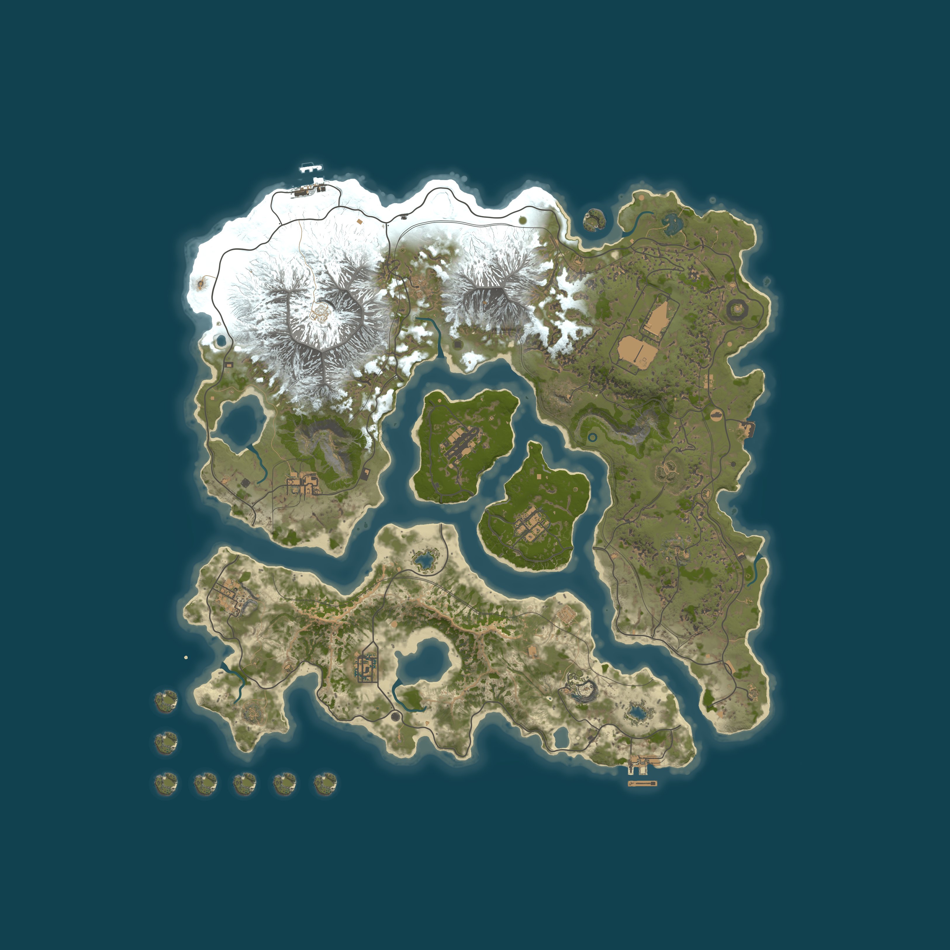 Карта сервера