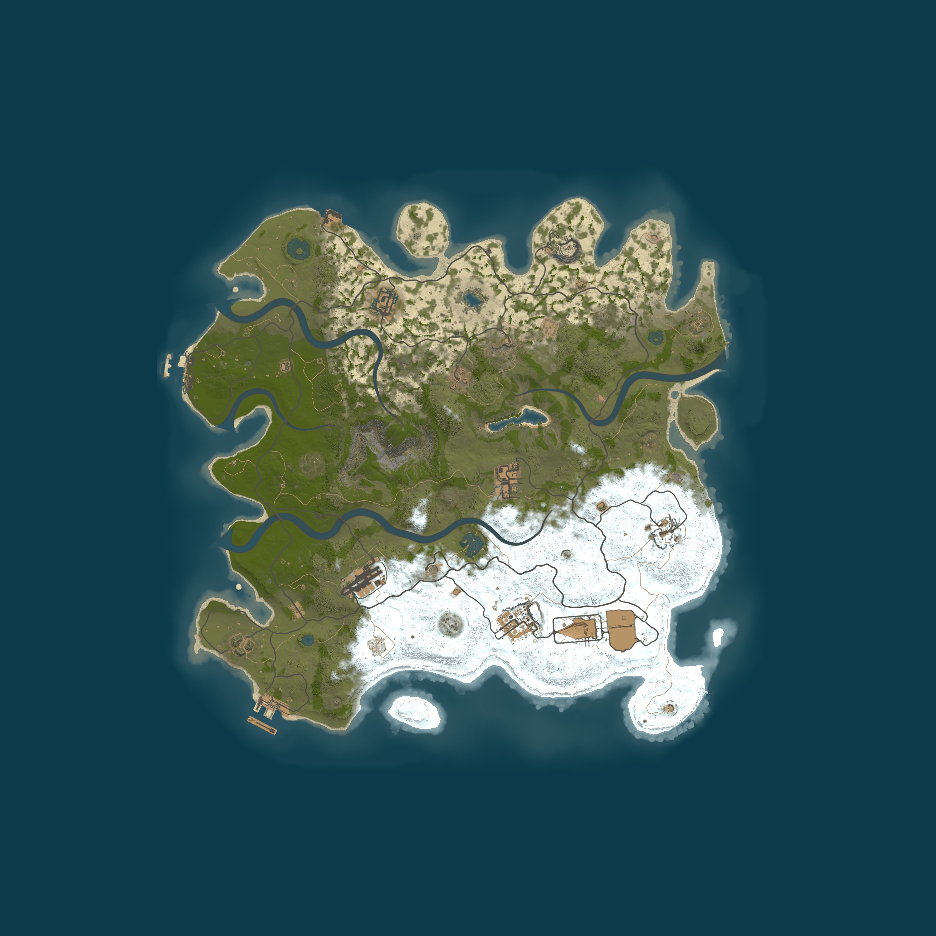 Map for RUST PIRATE X5 TRIO[KIT|EVENT|SKIN|BOTS] РОССИЯ 26.06