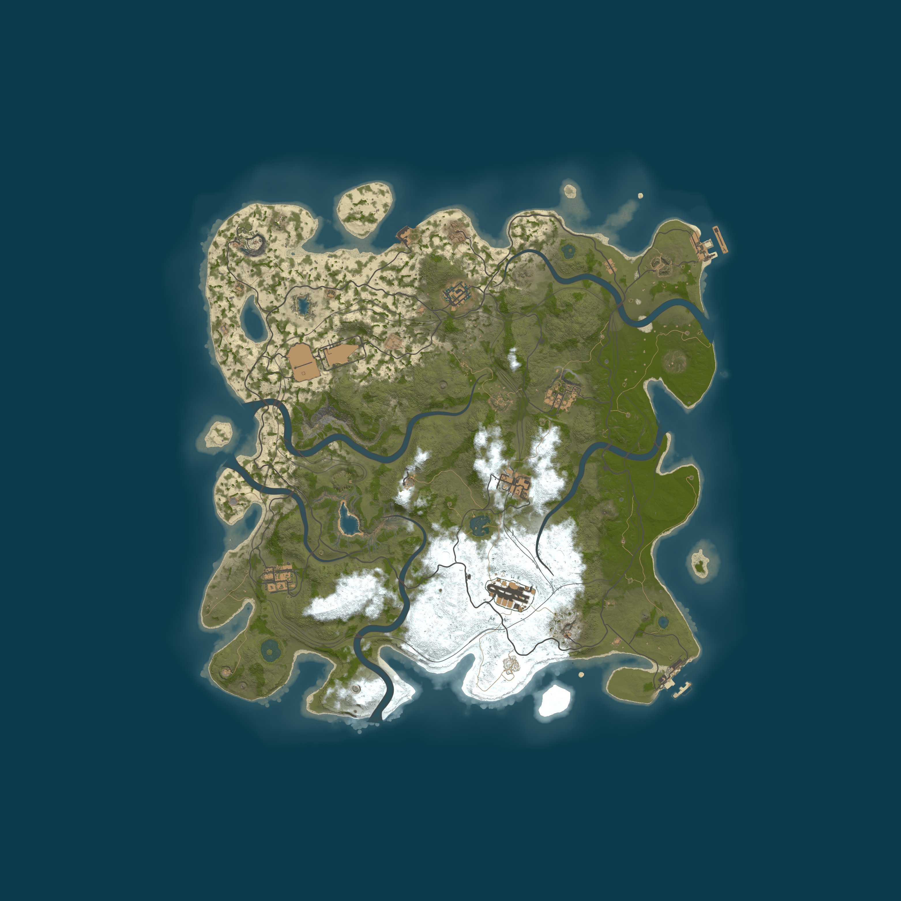 Карта сервера