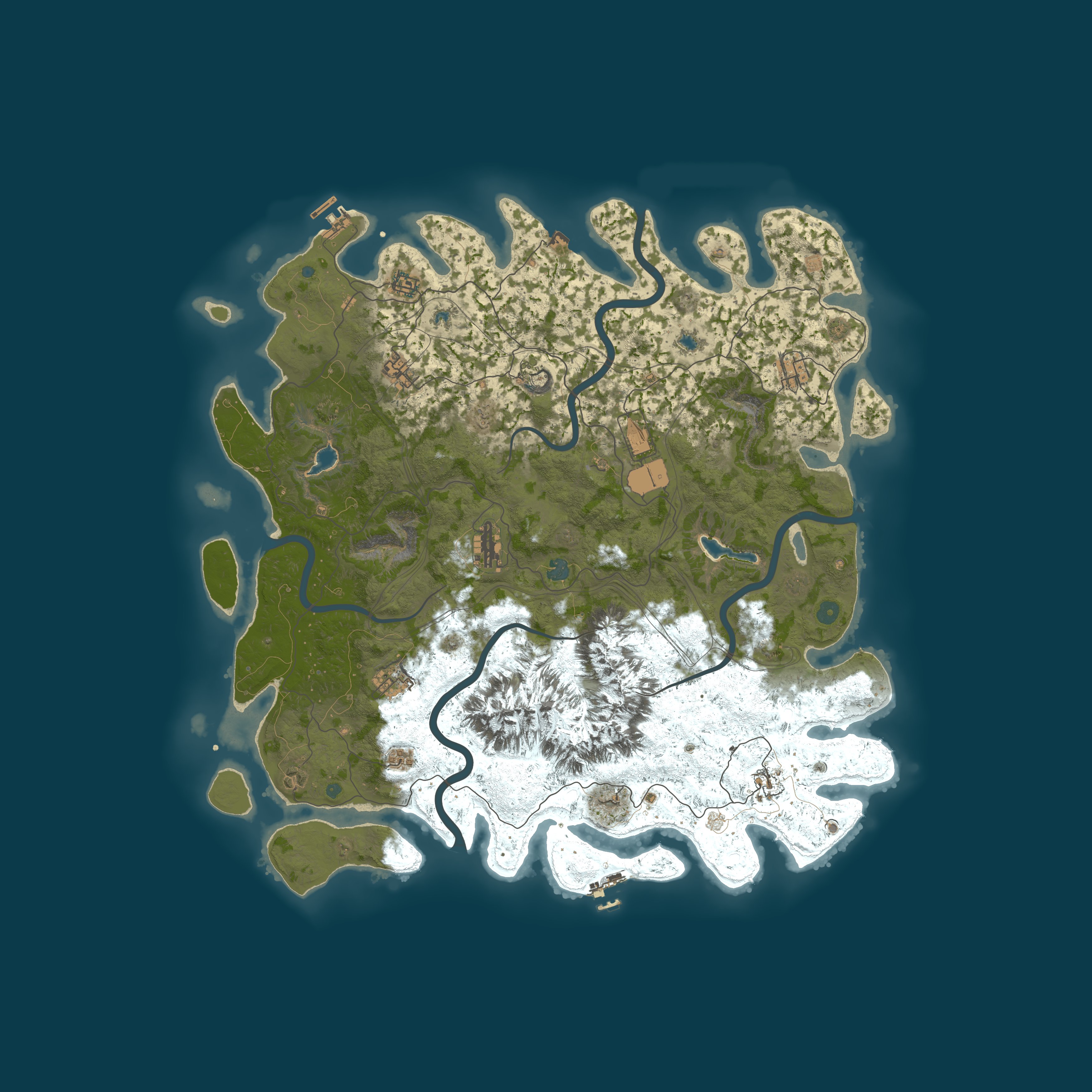 Map for Ducks PVE Modded Server