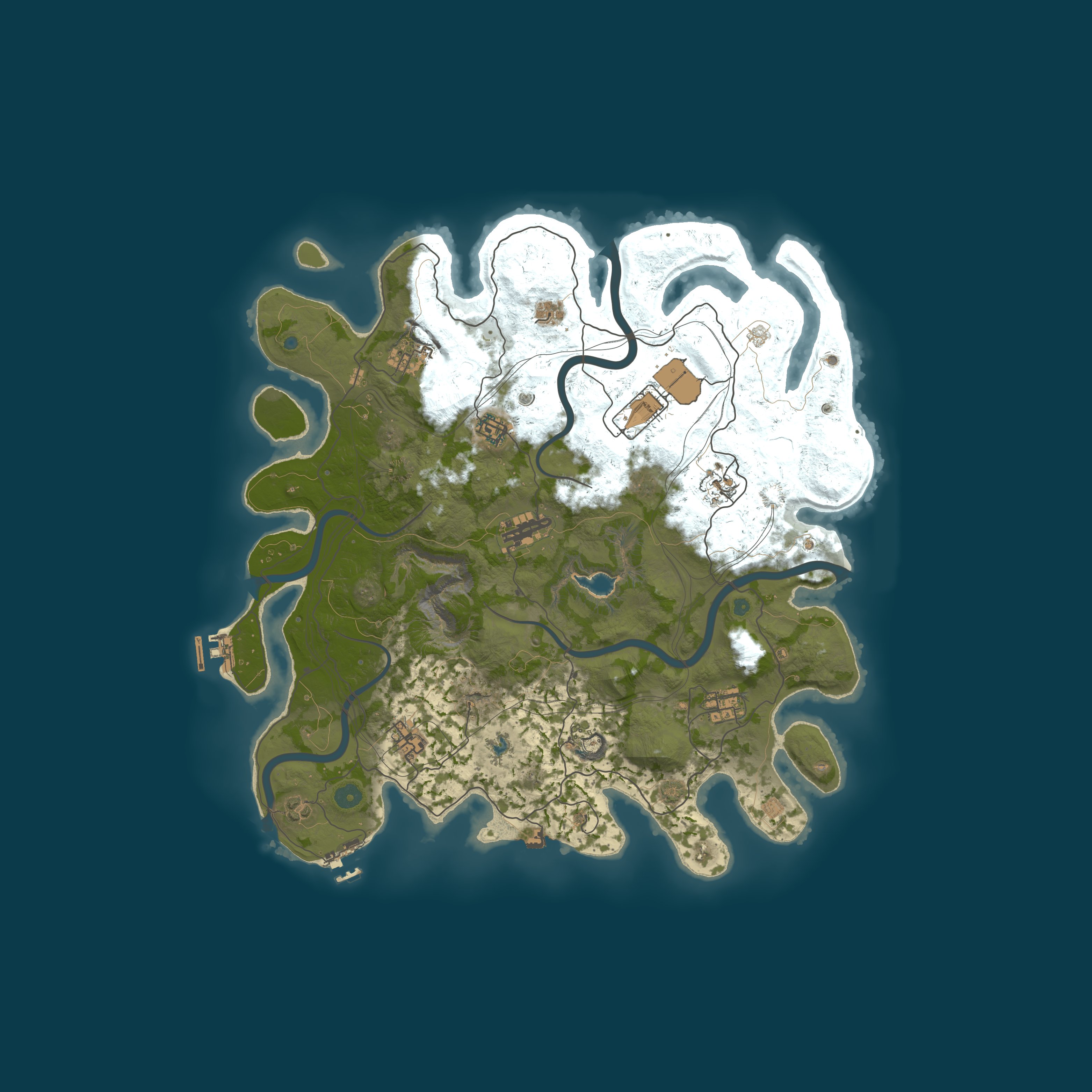 Карта сервера