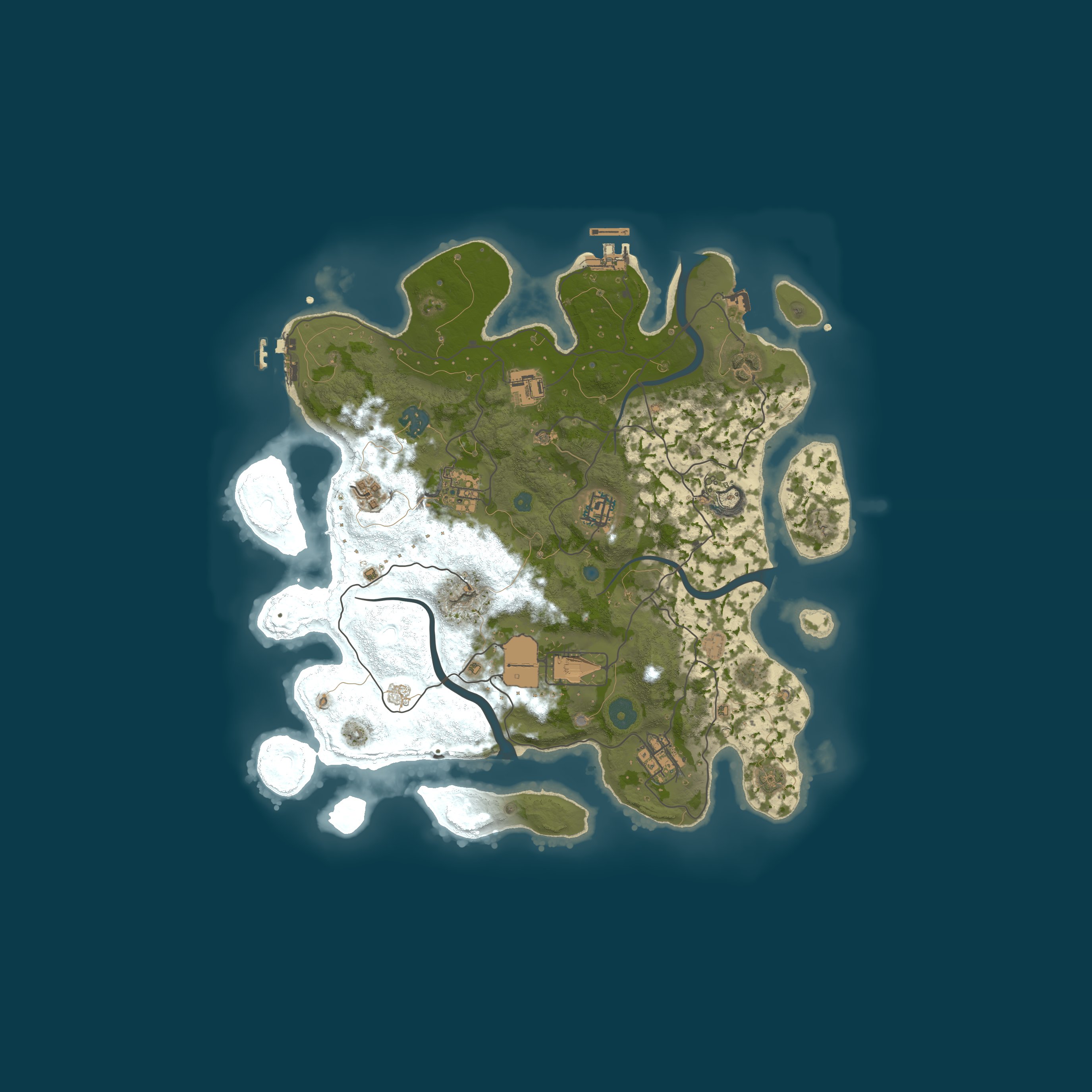 Map for Aussie Solo Grind