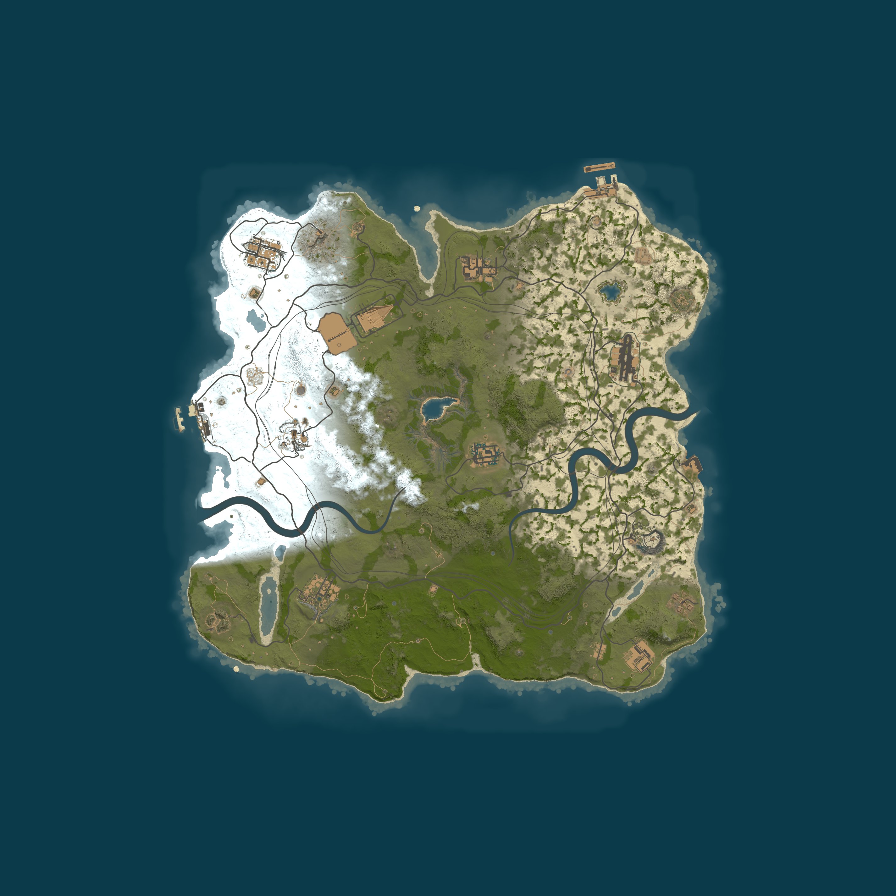 Rust map 3700/1337