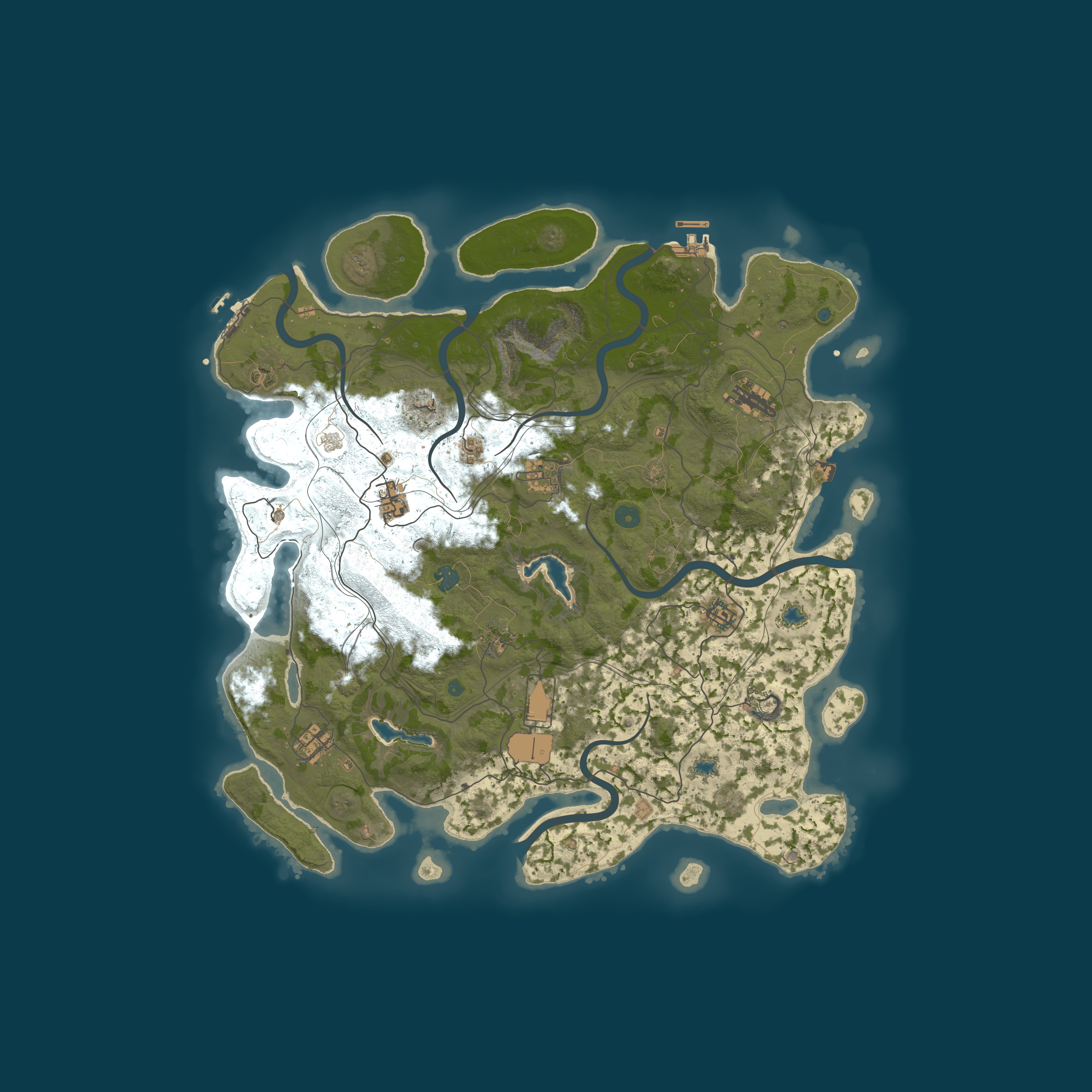 Карта сервера