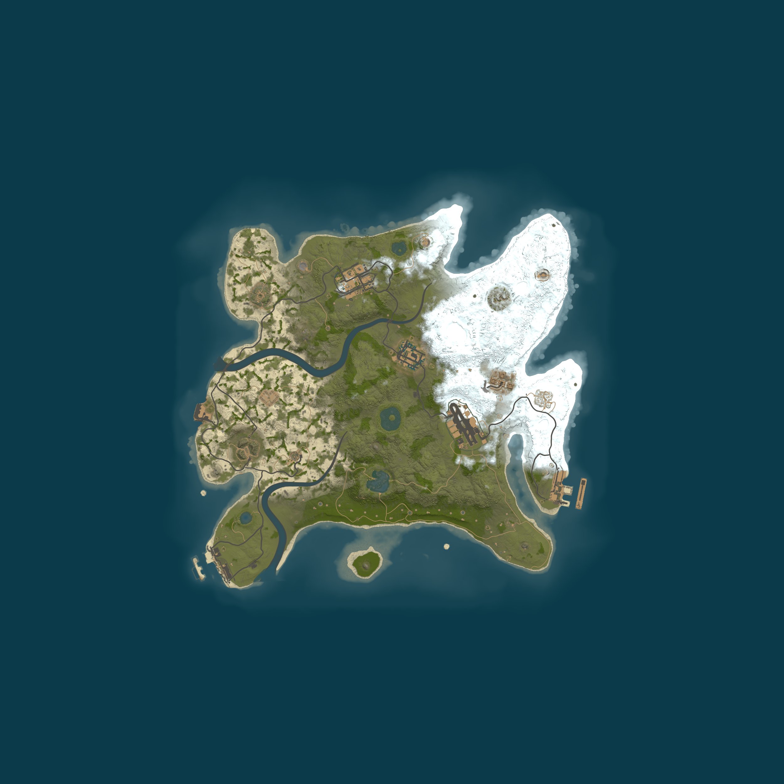 Rust map 3000/26982
