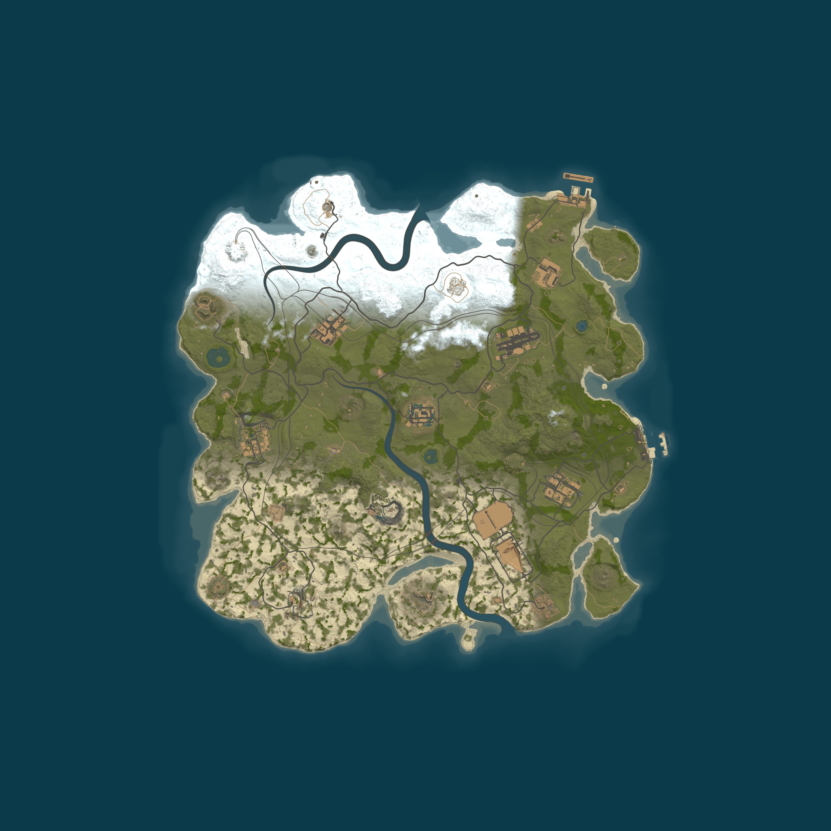 Rust map 3500/1337
