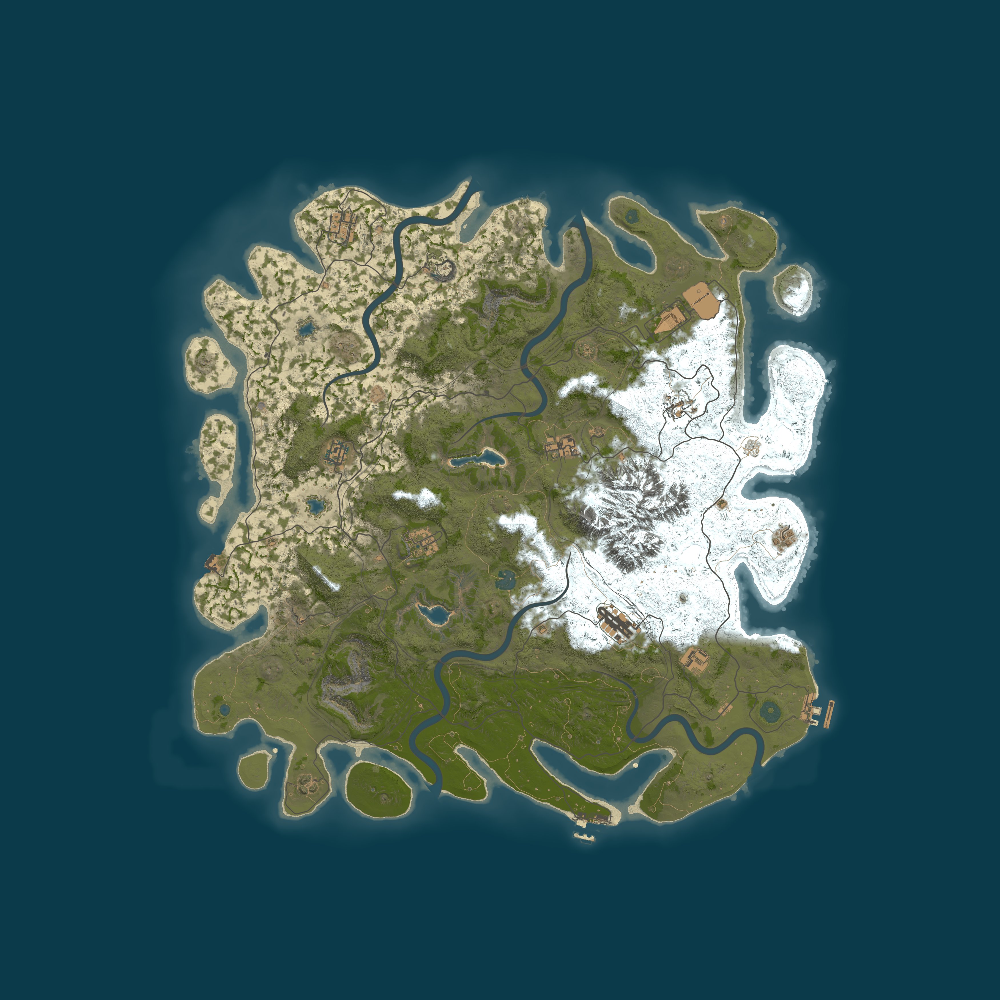 Procedural Map, size 5000, seed 0