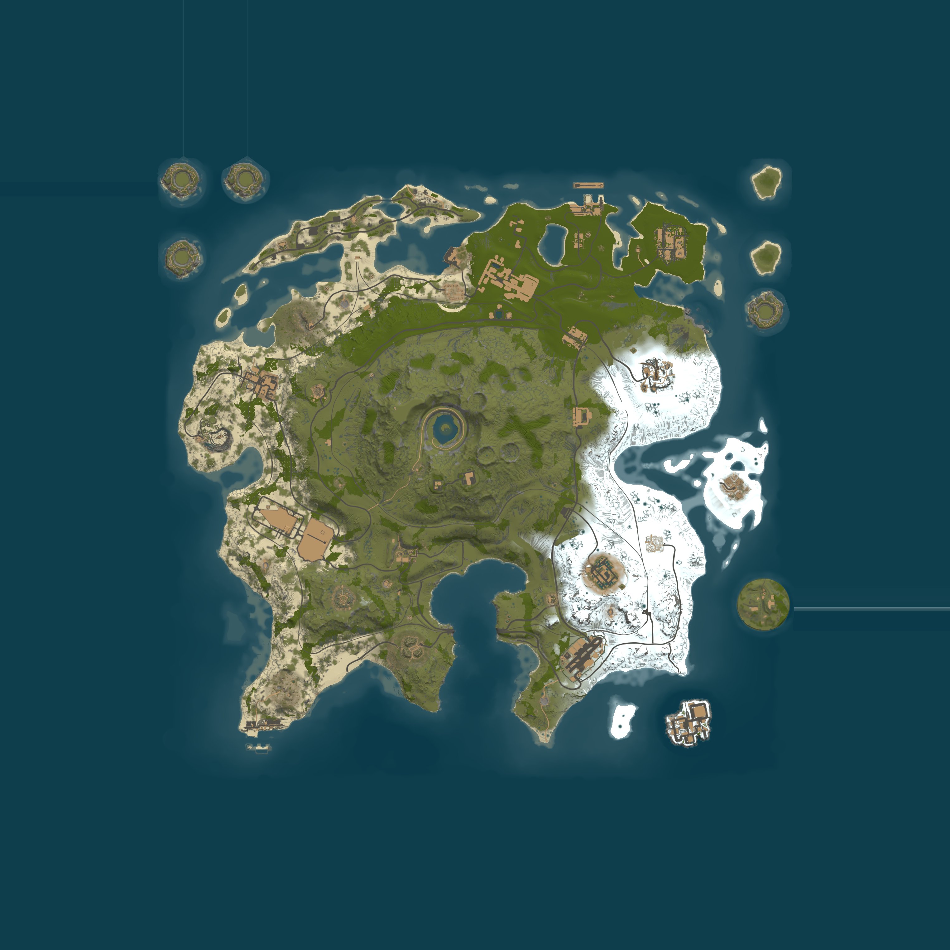 Карта сервера