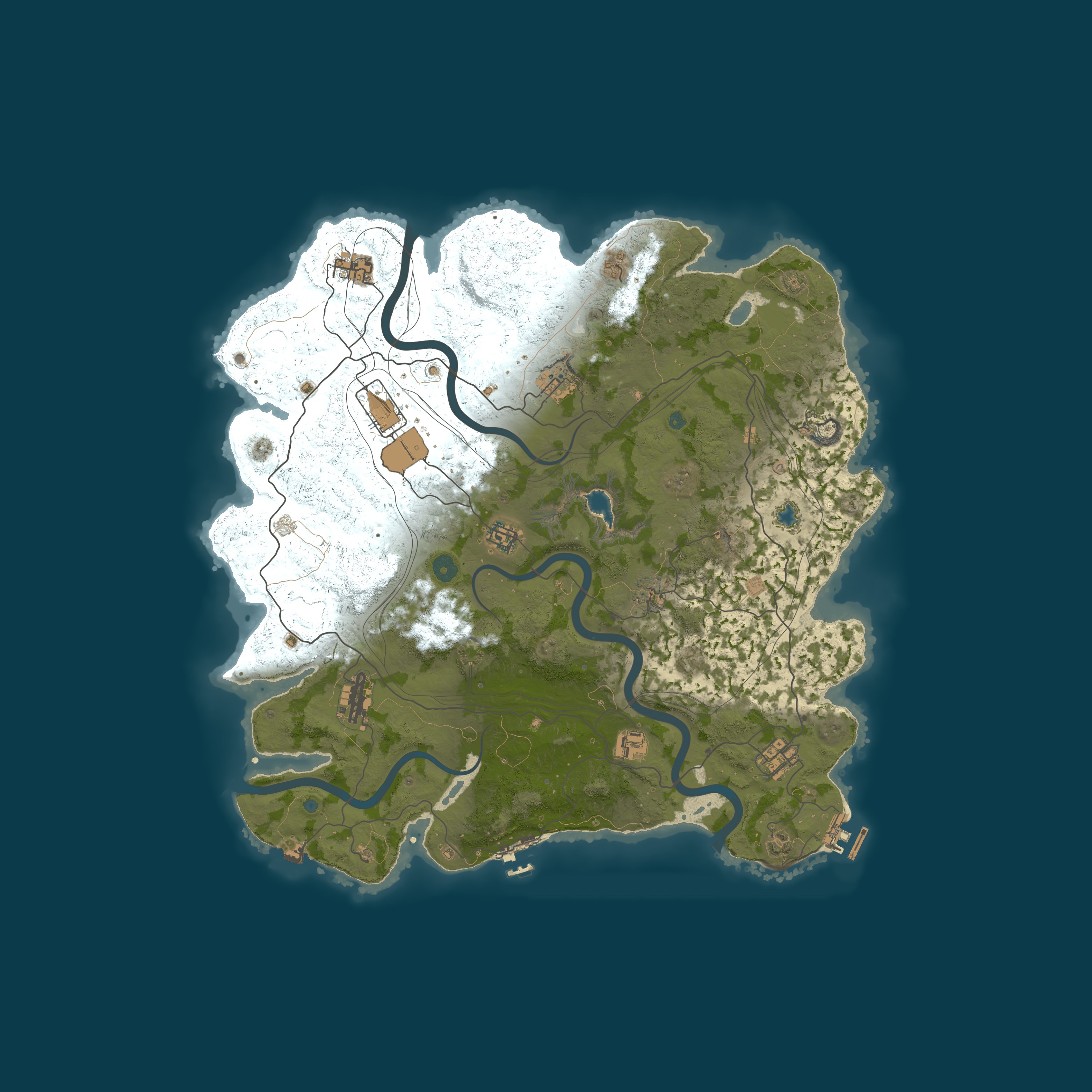 Rust map 4250/1337