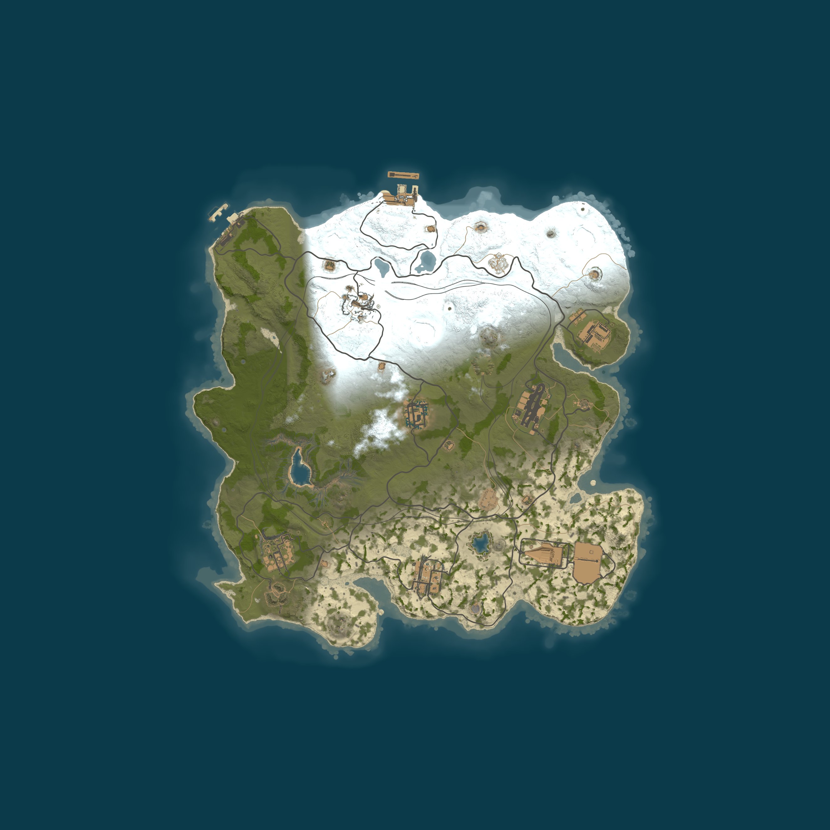 Rust map 3300/1337