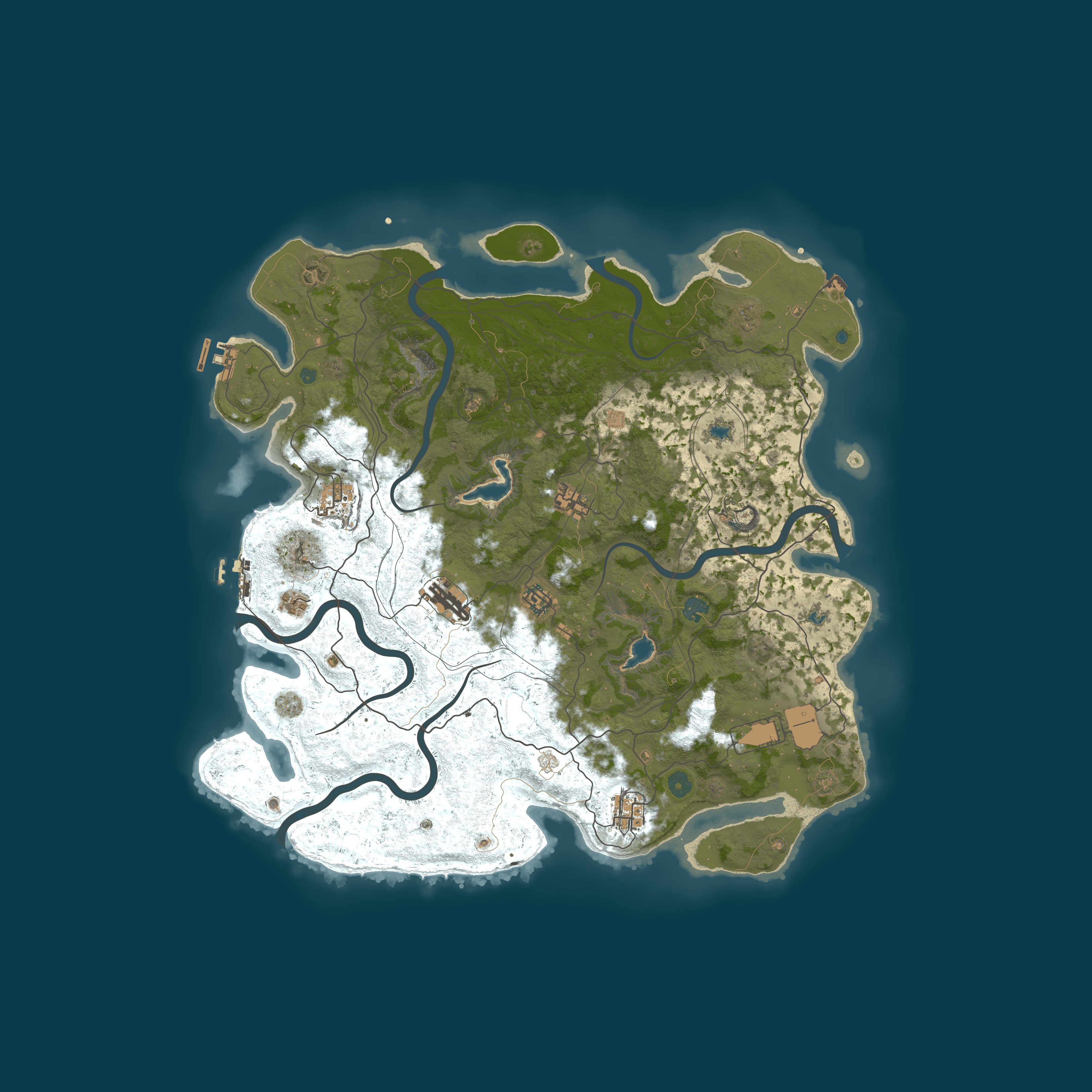 Карта сервера