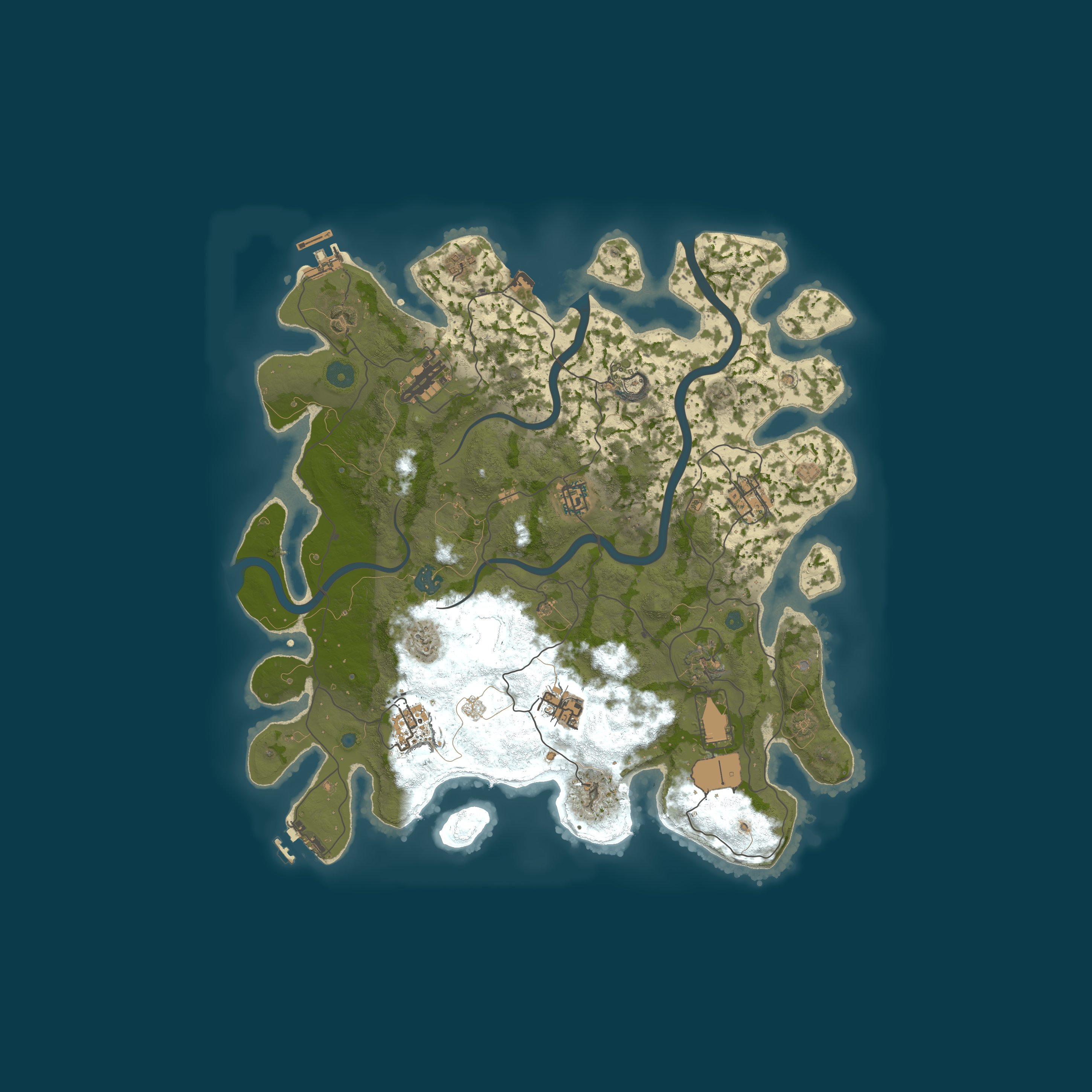 Карта сервера