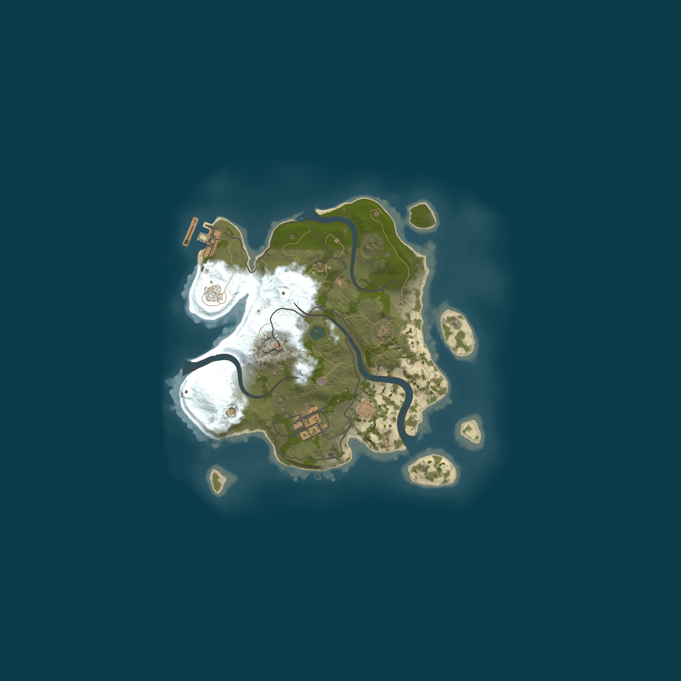 Карта сервера