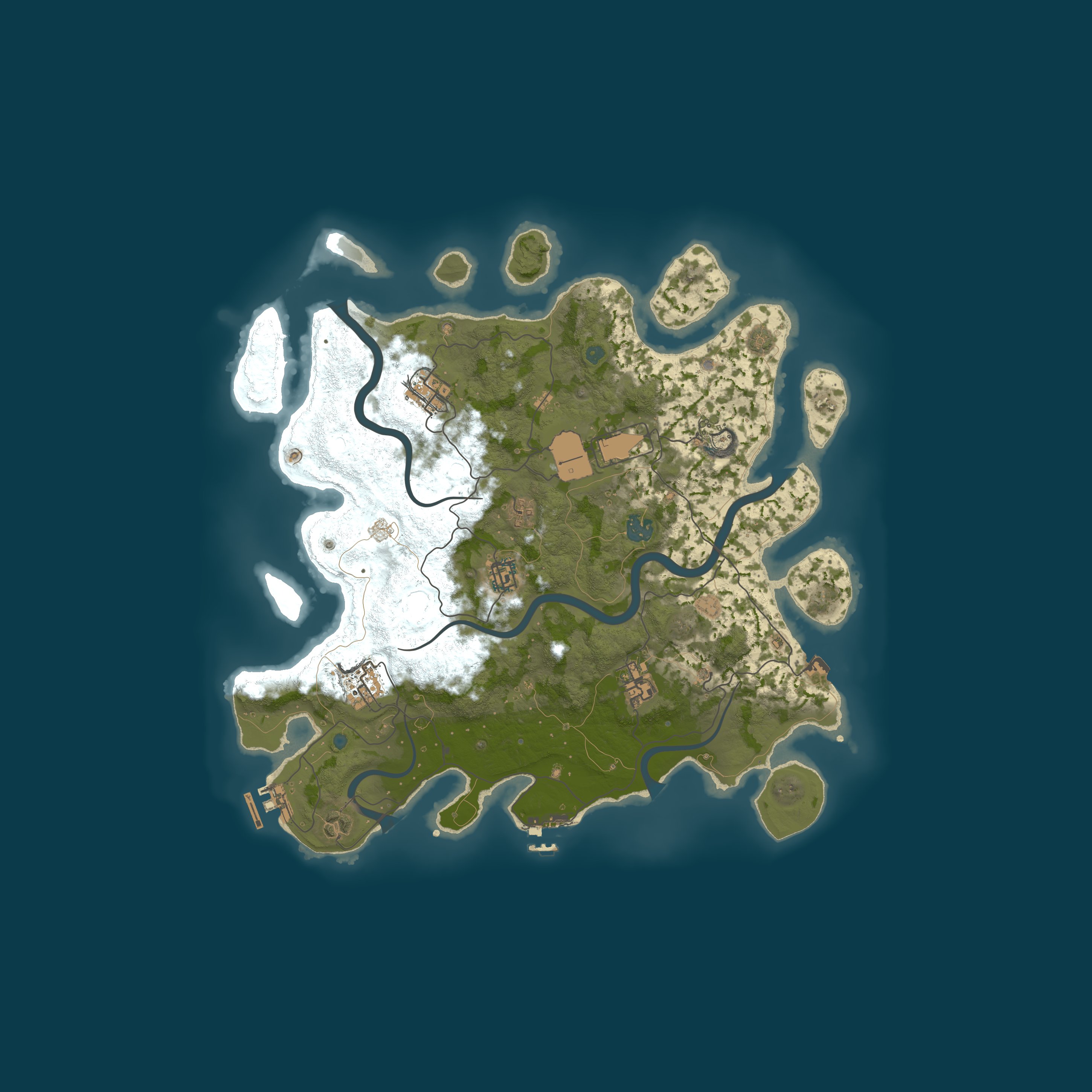 Карта сервера