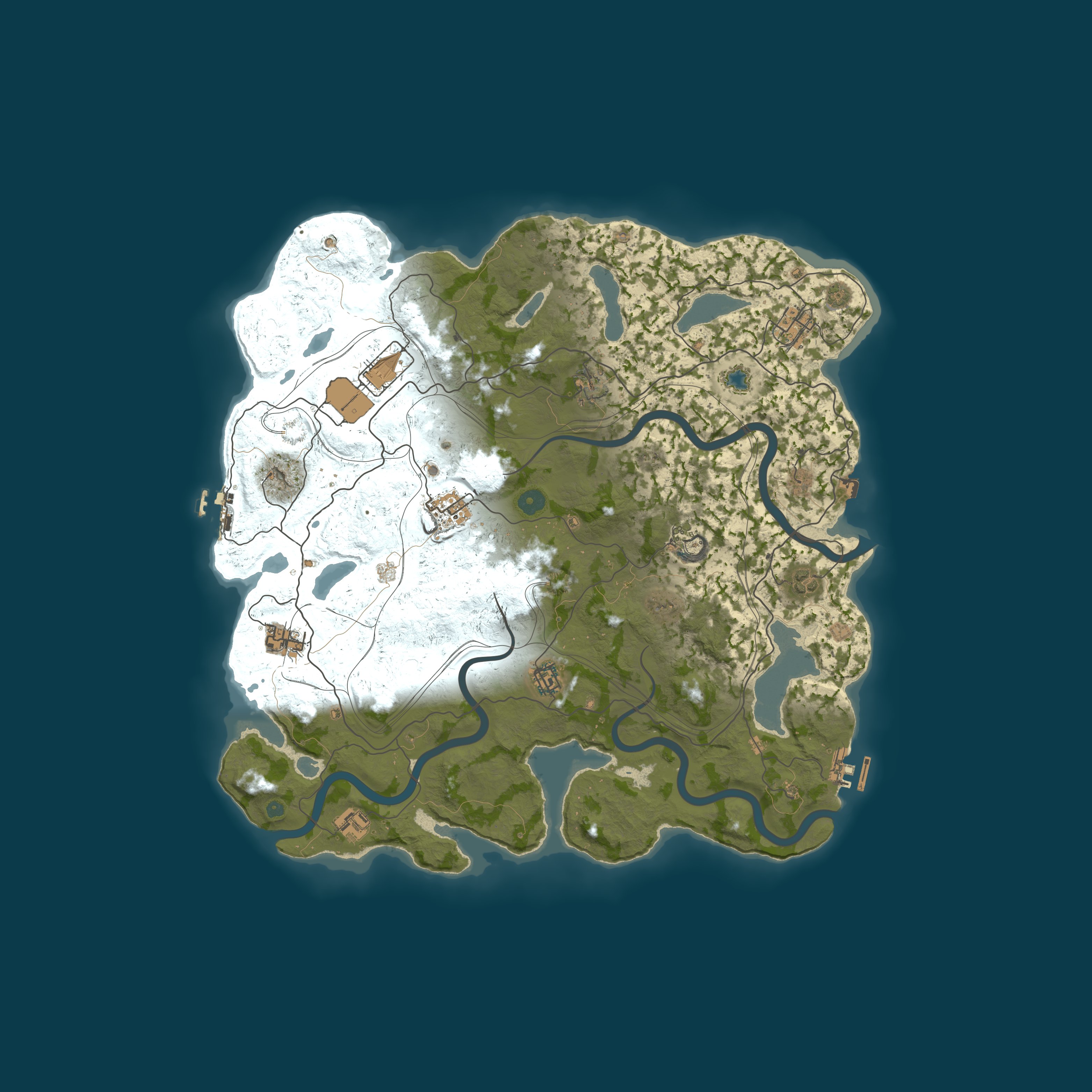 Map for MIRAGE RUST | WEDNESDAY 2x | Wipe 12.08