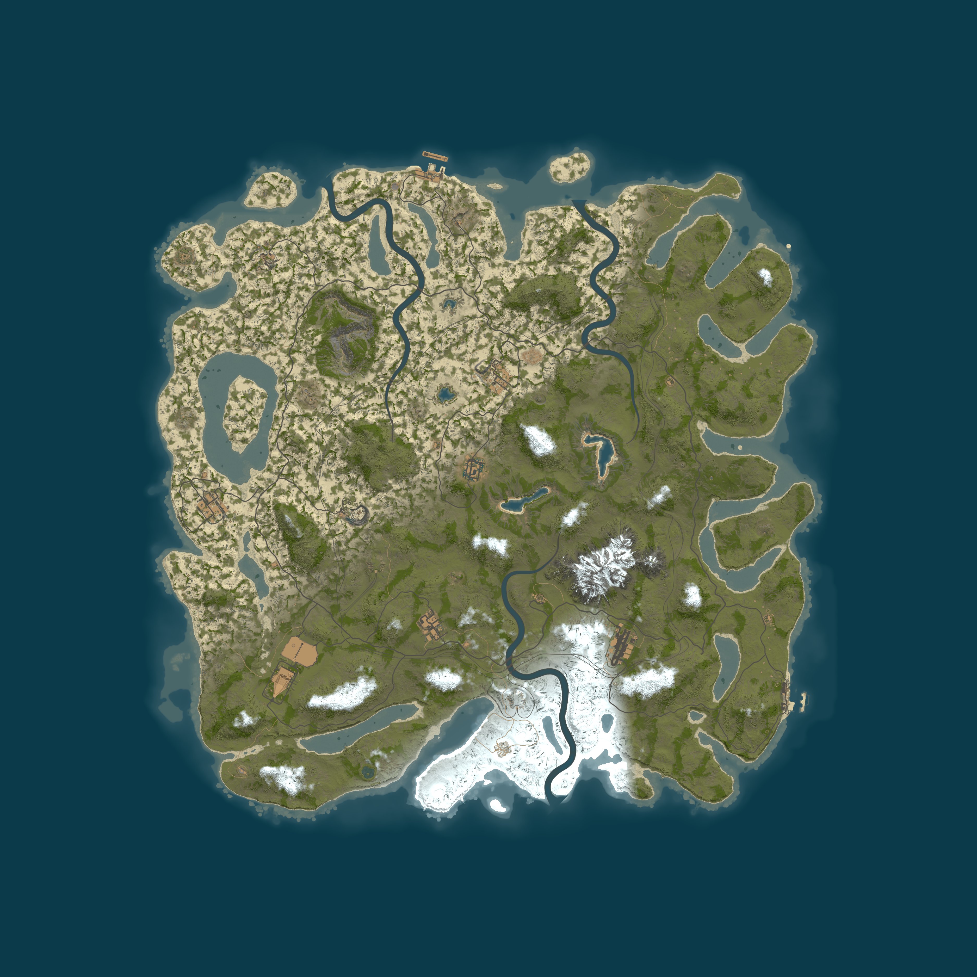 Map for La Familia
