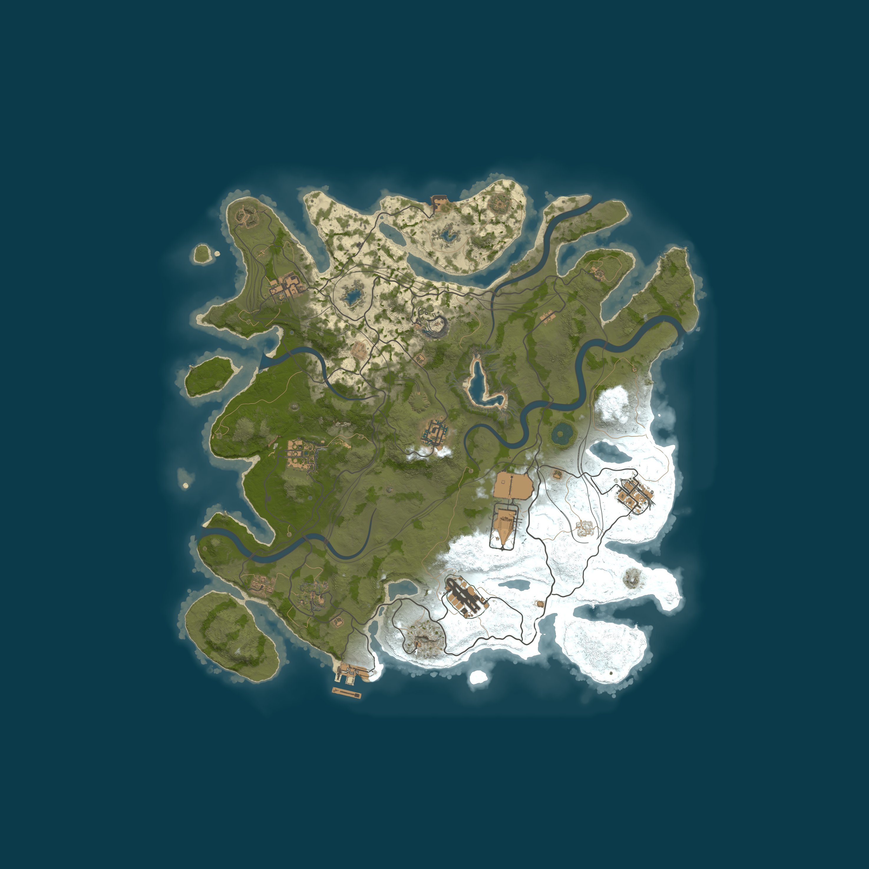 Rust map 3900/1337
