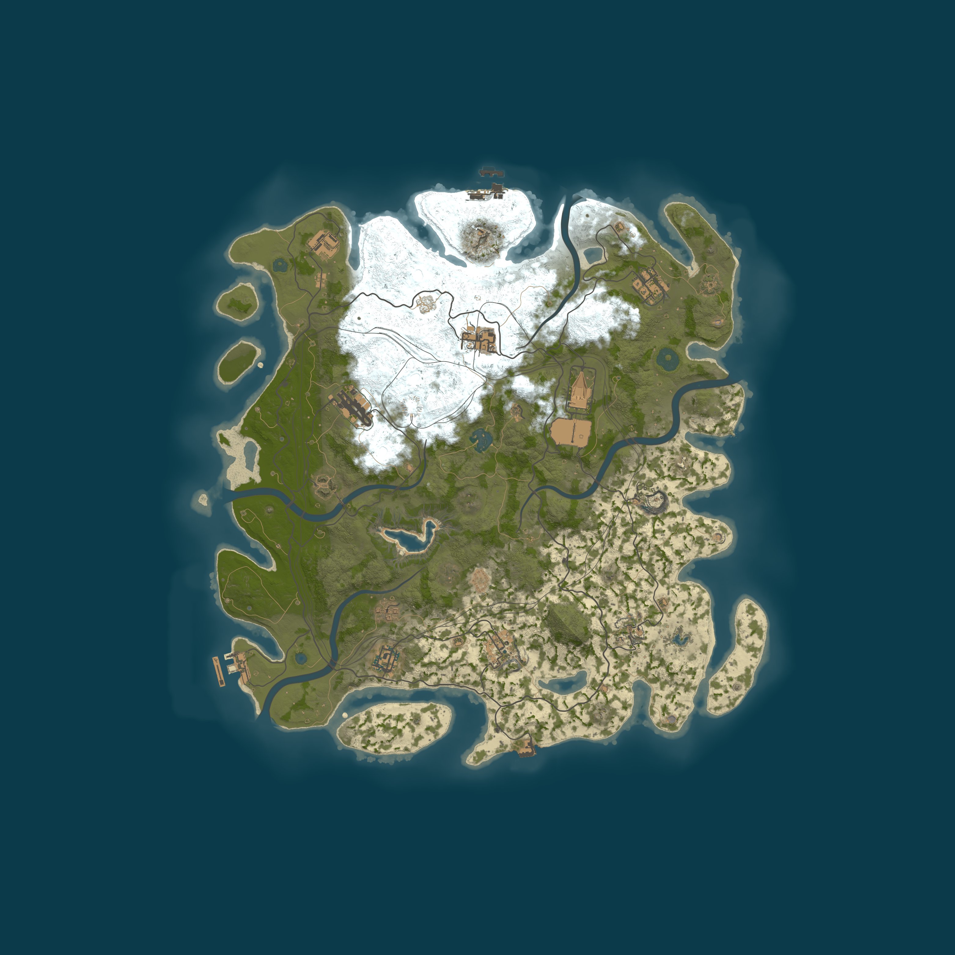 Procedural Map map