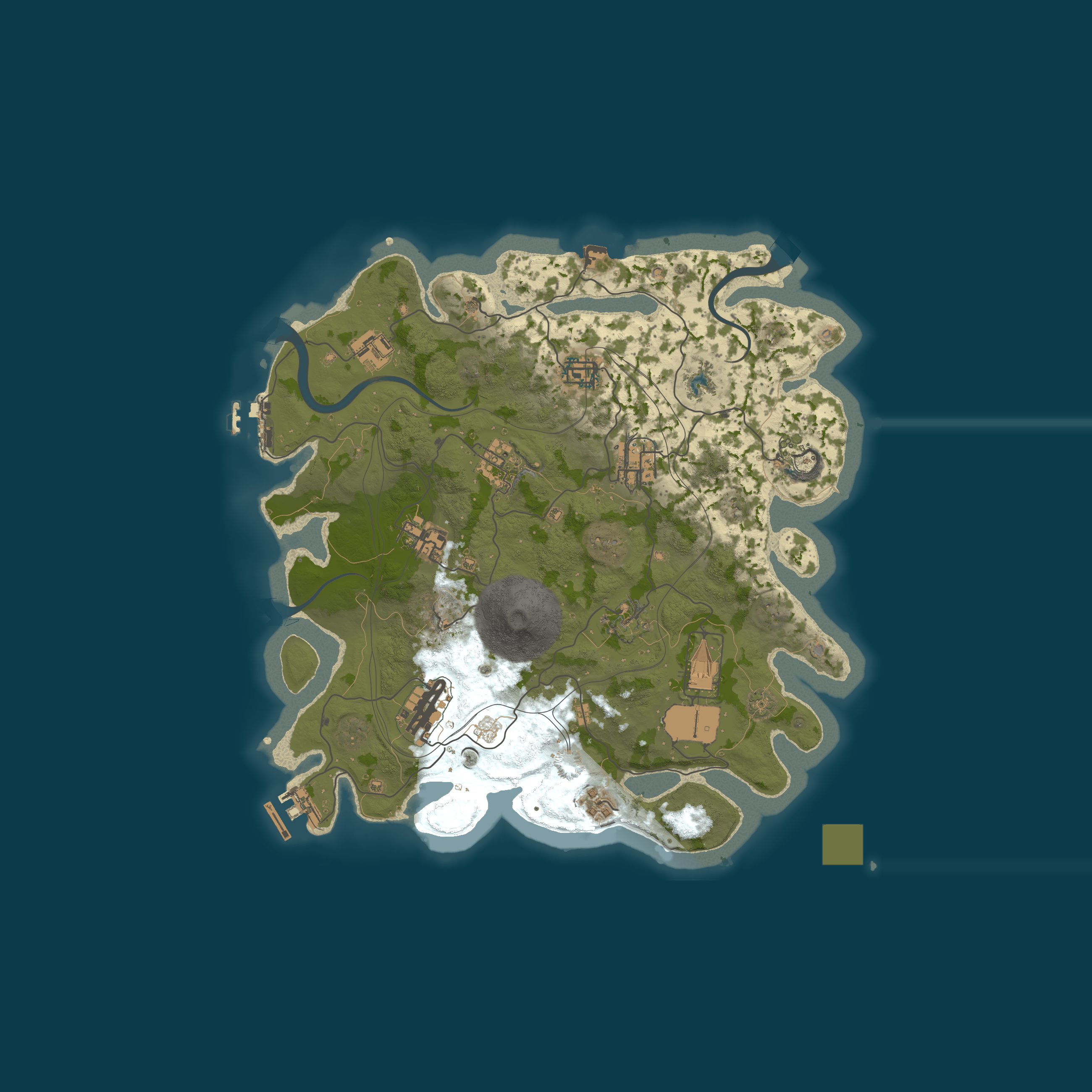 Procedural Map (Optimizado)