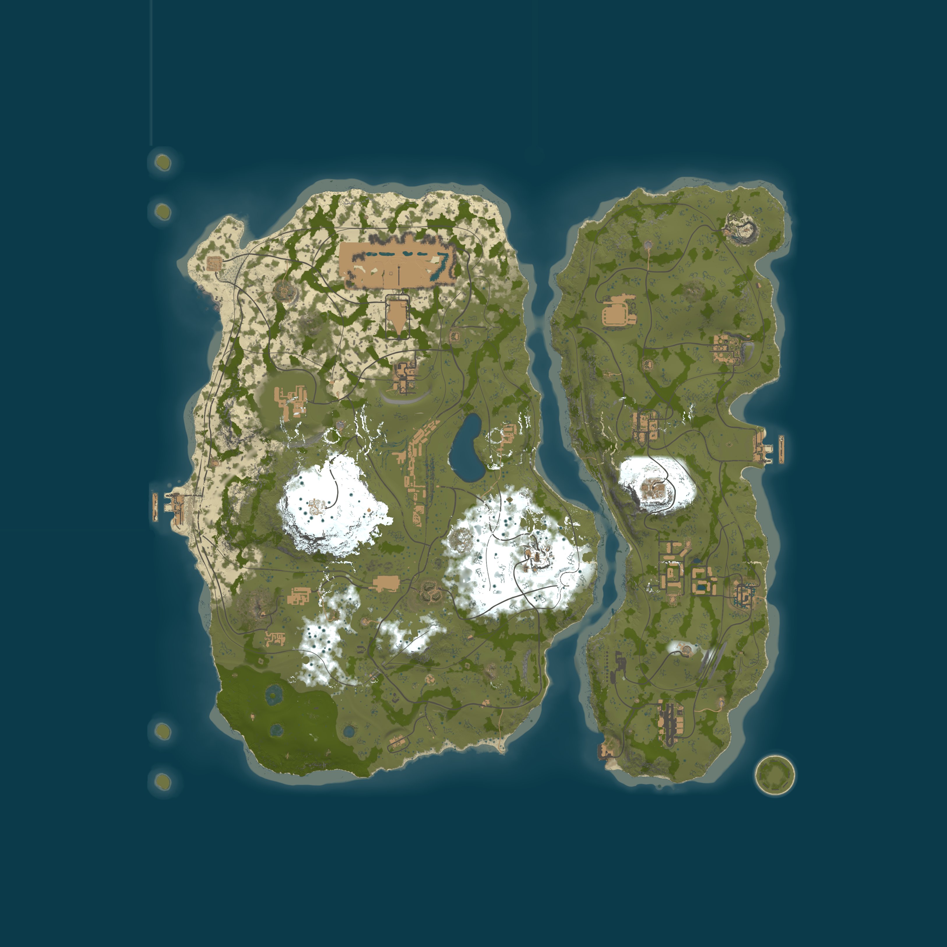 Карта сервера