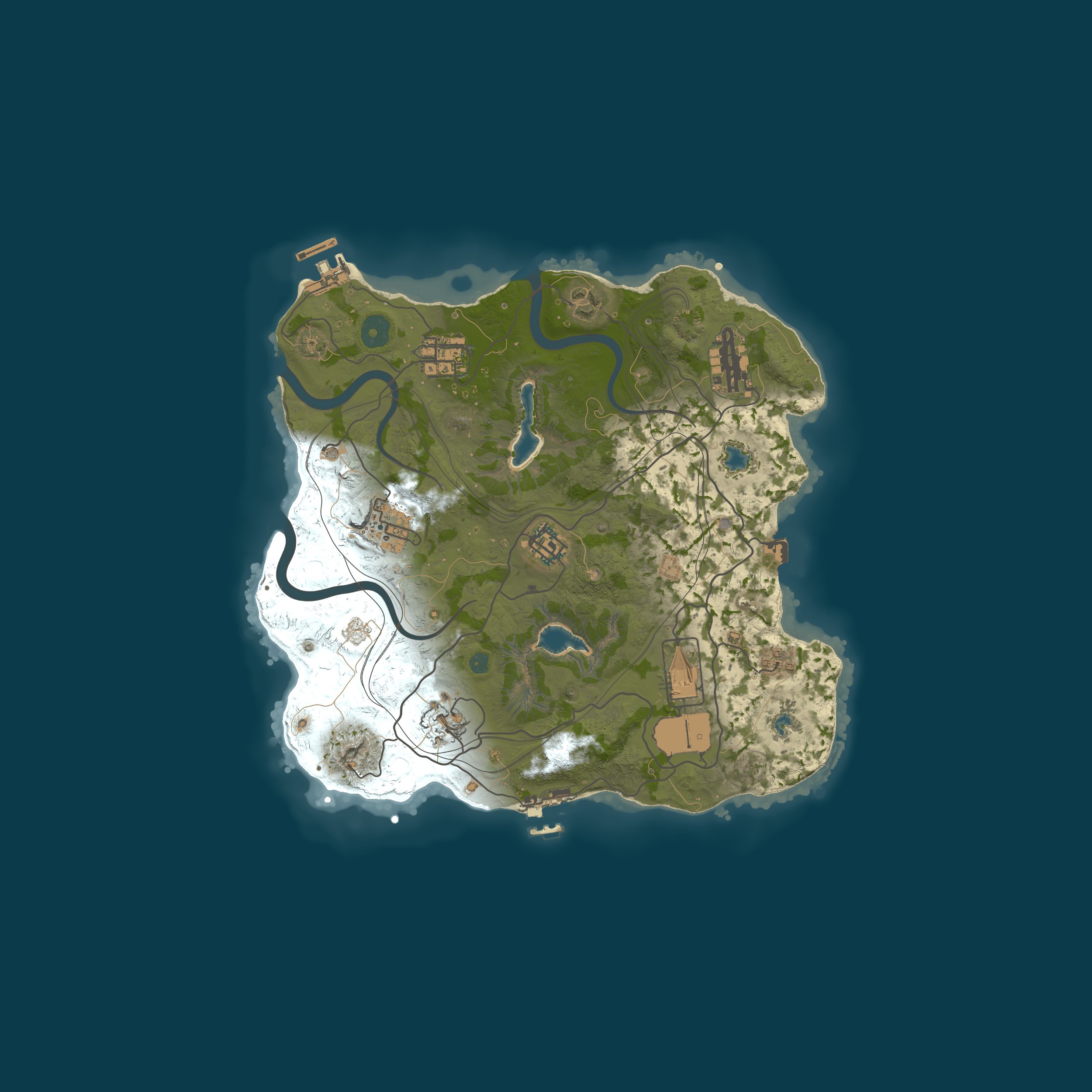 Rust map 3000/1337