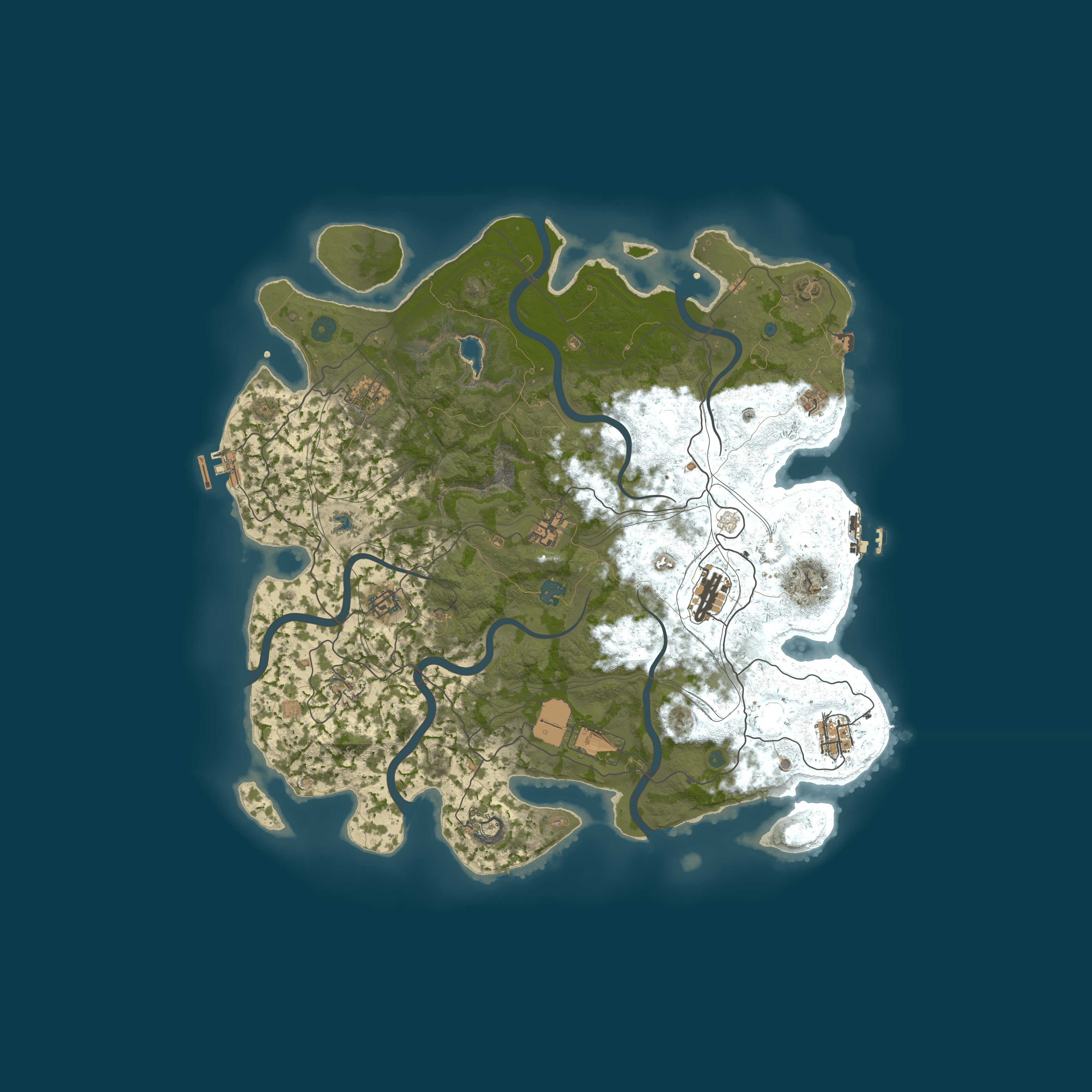 Map for UKGU | Solo/Duo/Trio | Monthly |
