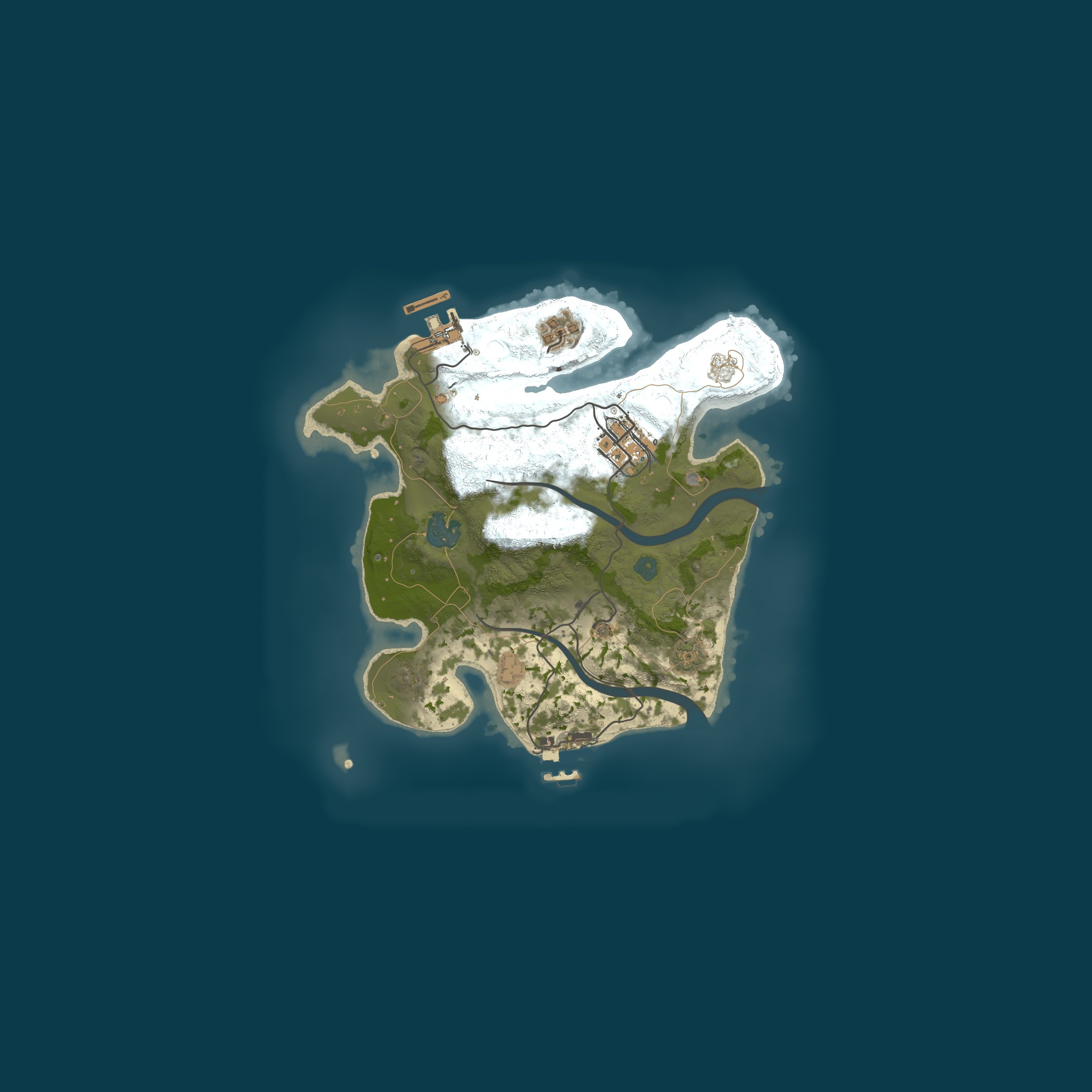 Map for Pine Hosting - Rust Server