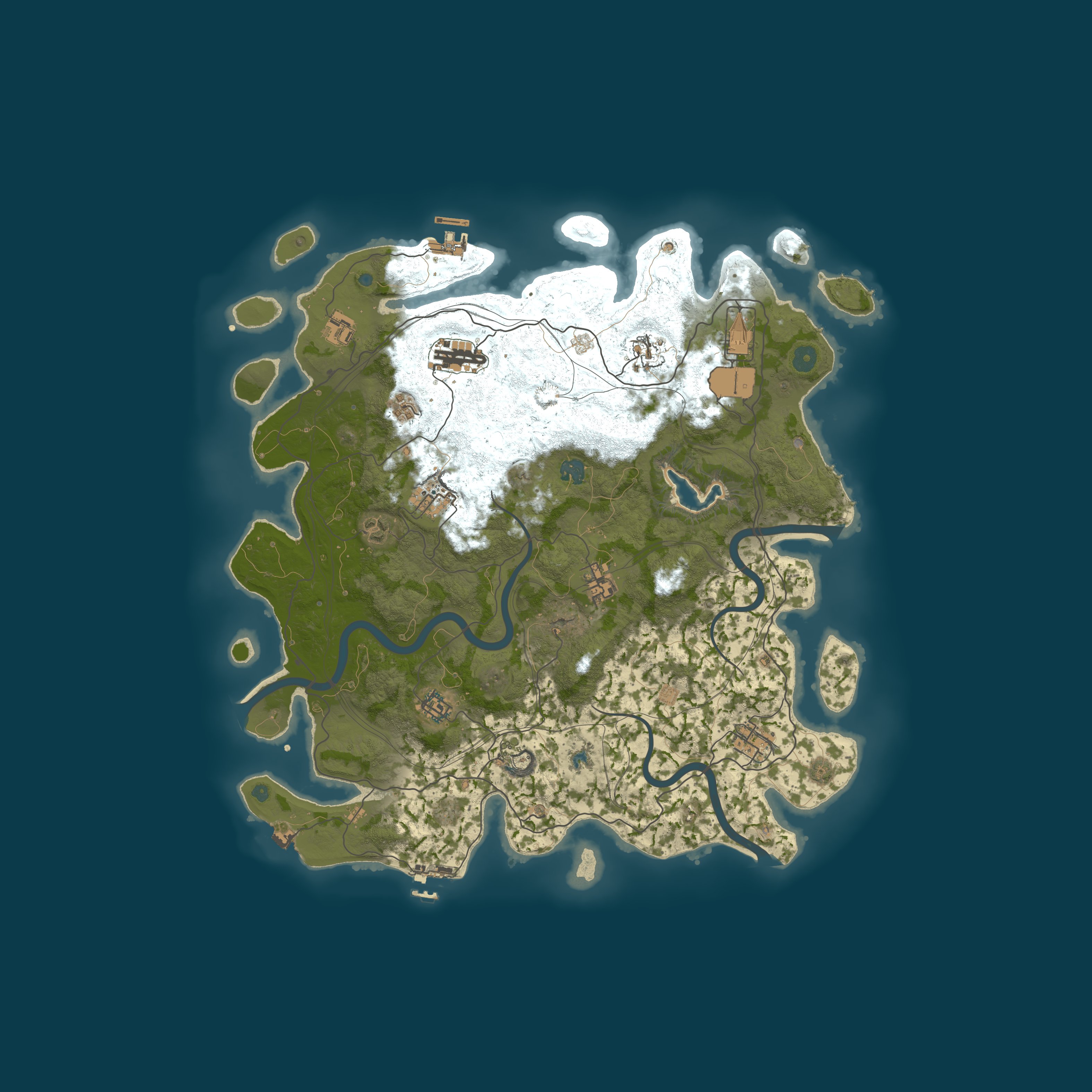 Map for CoRDor PvE Madness 100x|KITS|SHOP|SkillTree|