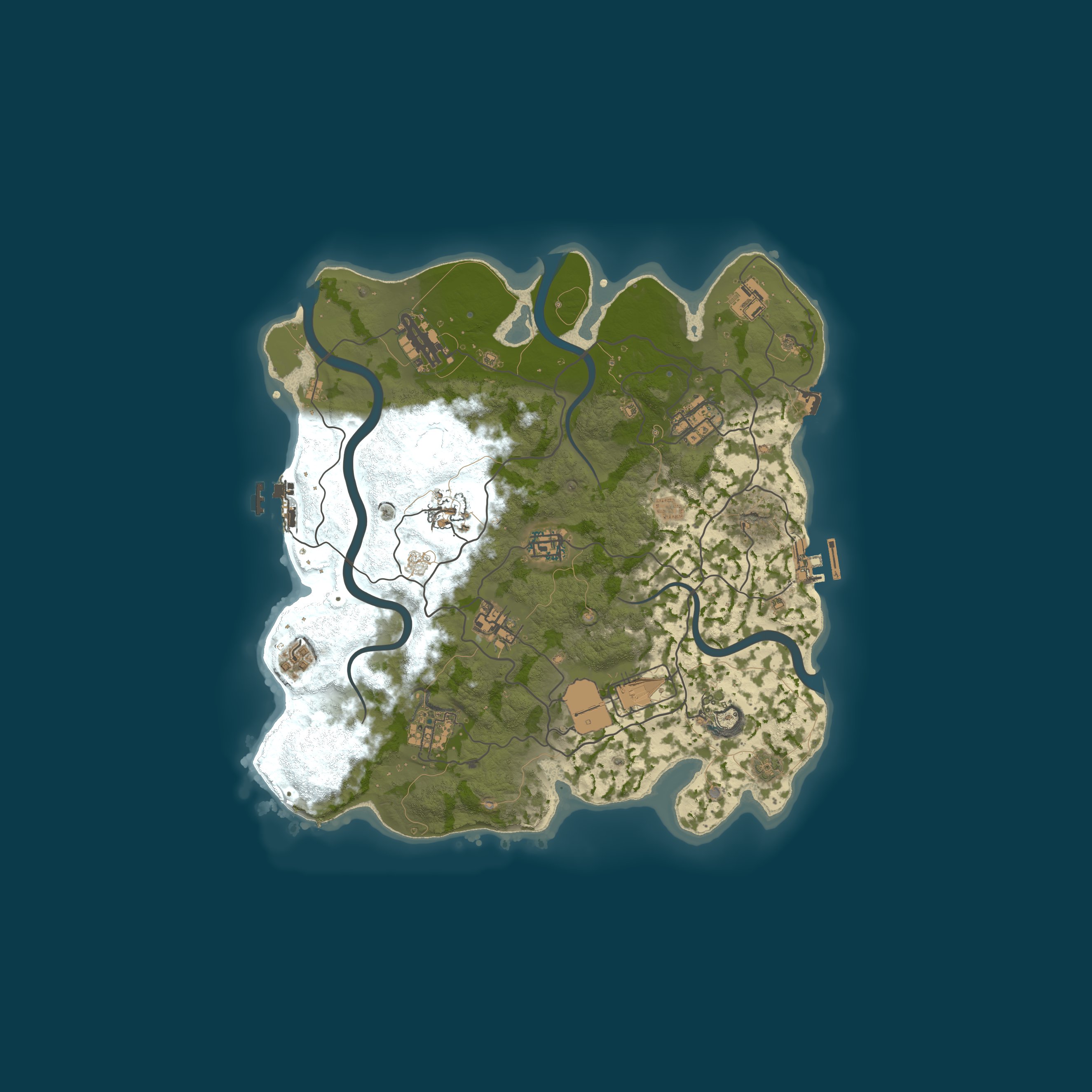 Rust map 3300/1337