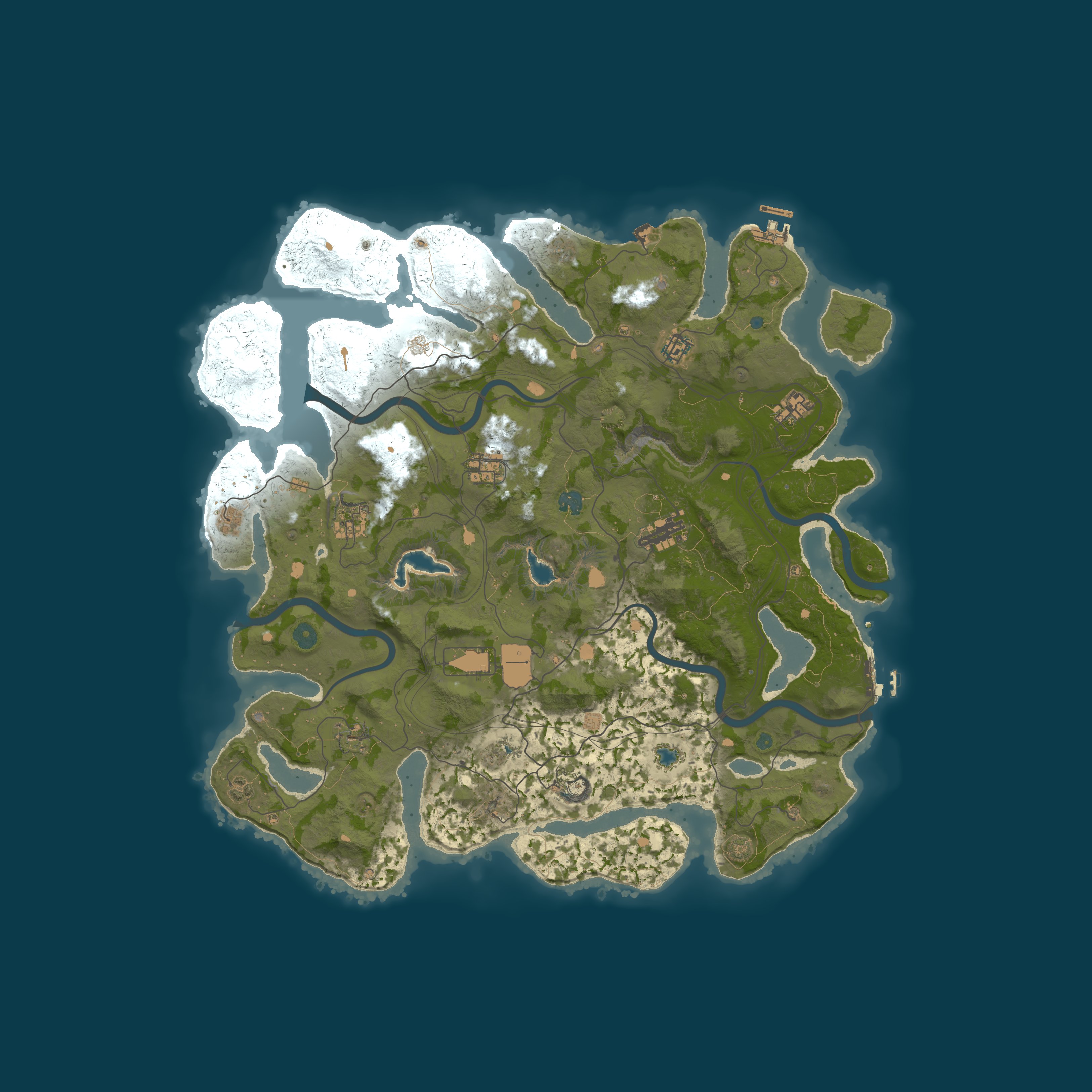 Map for Tiger Eye PVE 10X