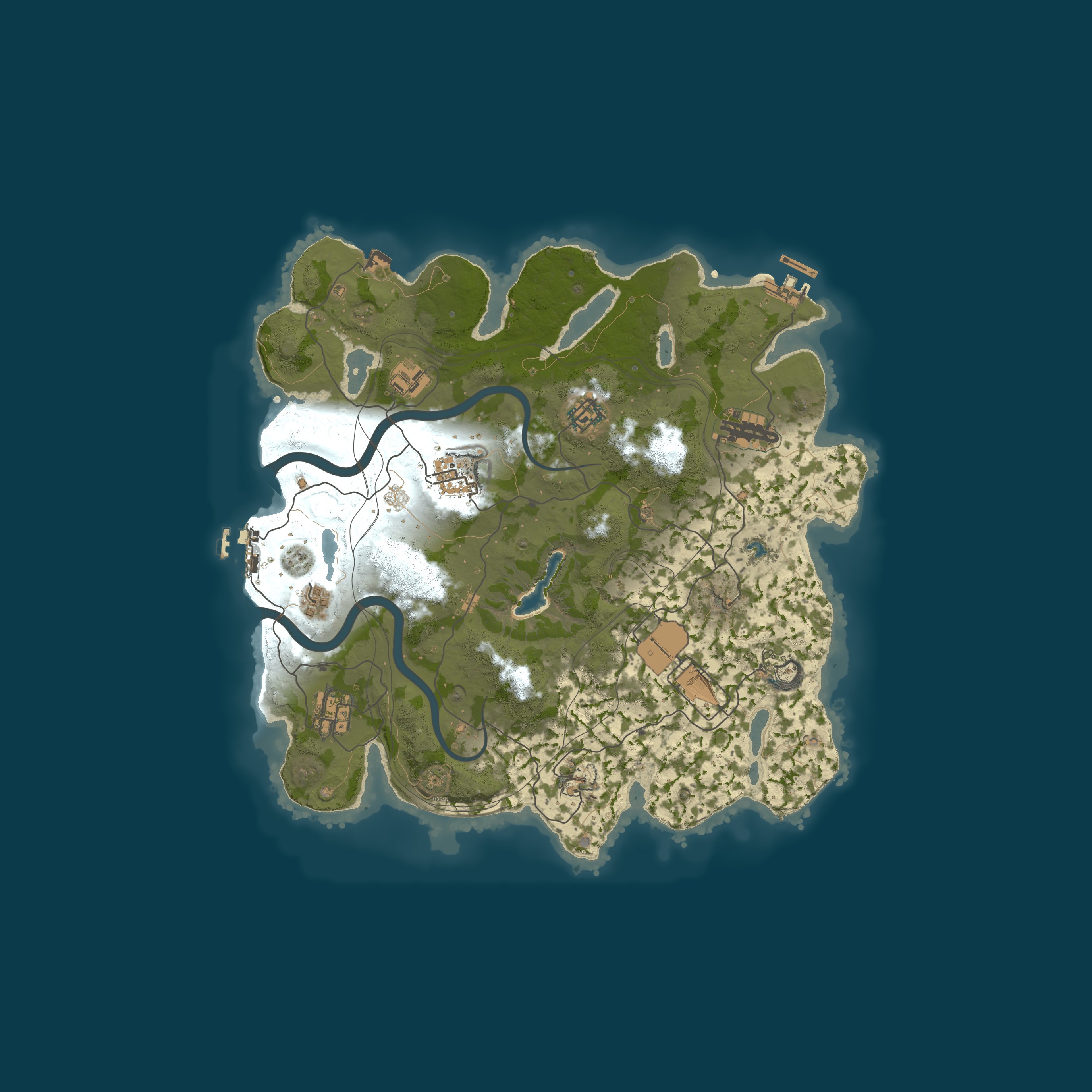 Rust map 3500/1337