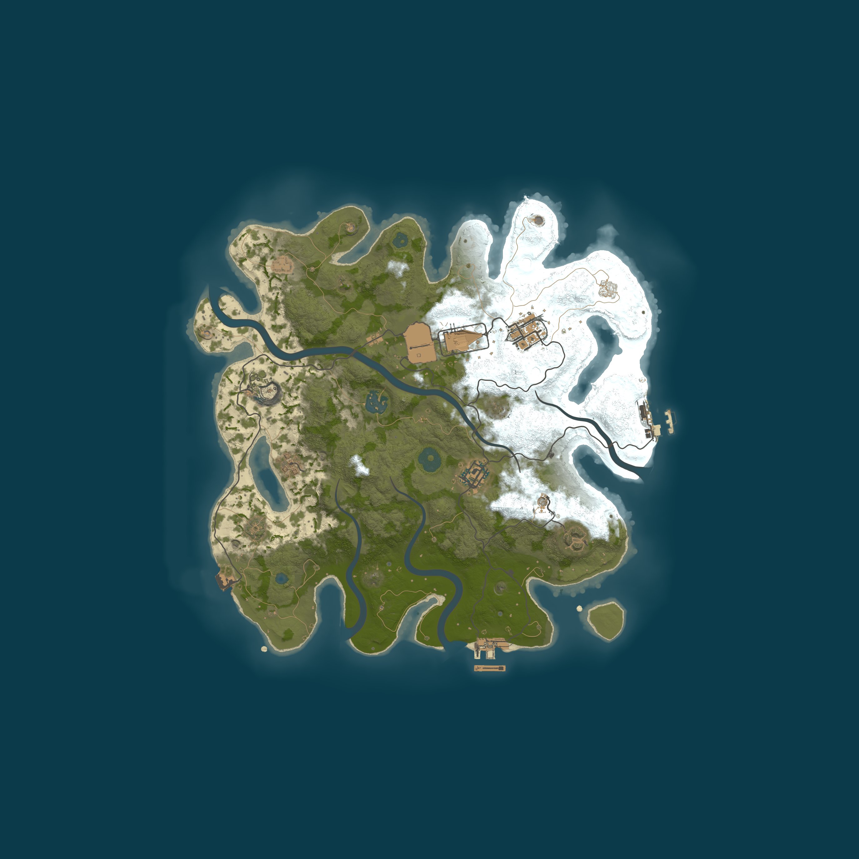 Map for ExYu Balkan Vanilla Rust | Weekly Wipe | 27.7
