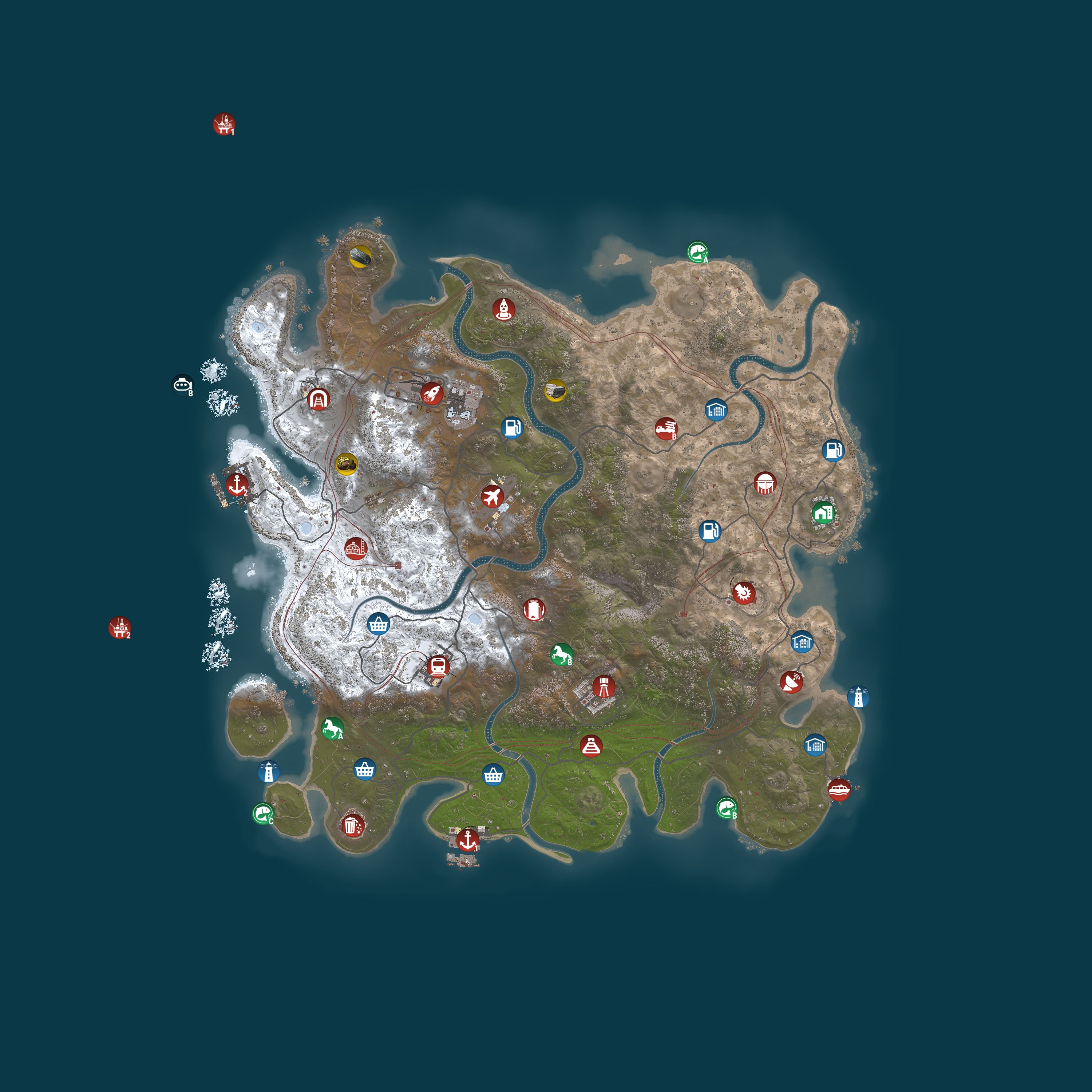 Map for Magic Rust #10 — Modded 2x (Solo/Duo/Trio) | Baйп 11.05