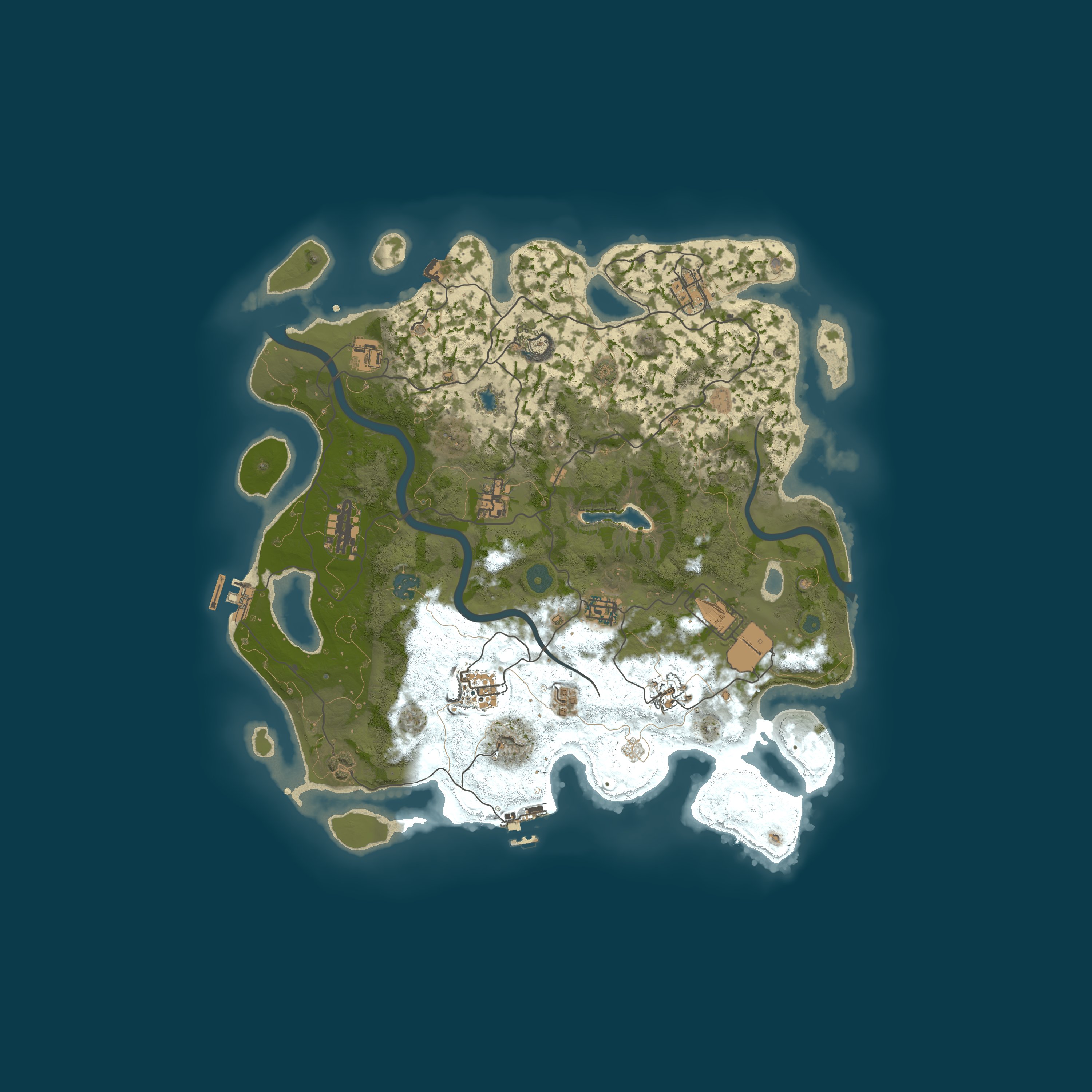 Procedural Map, size 4000, seed 1177386096