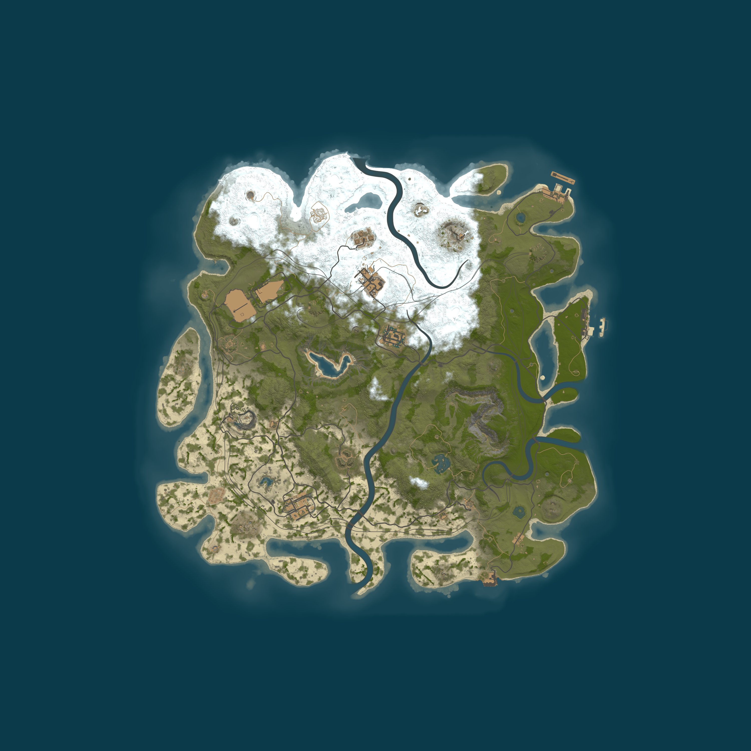 Карта сервера