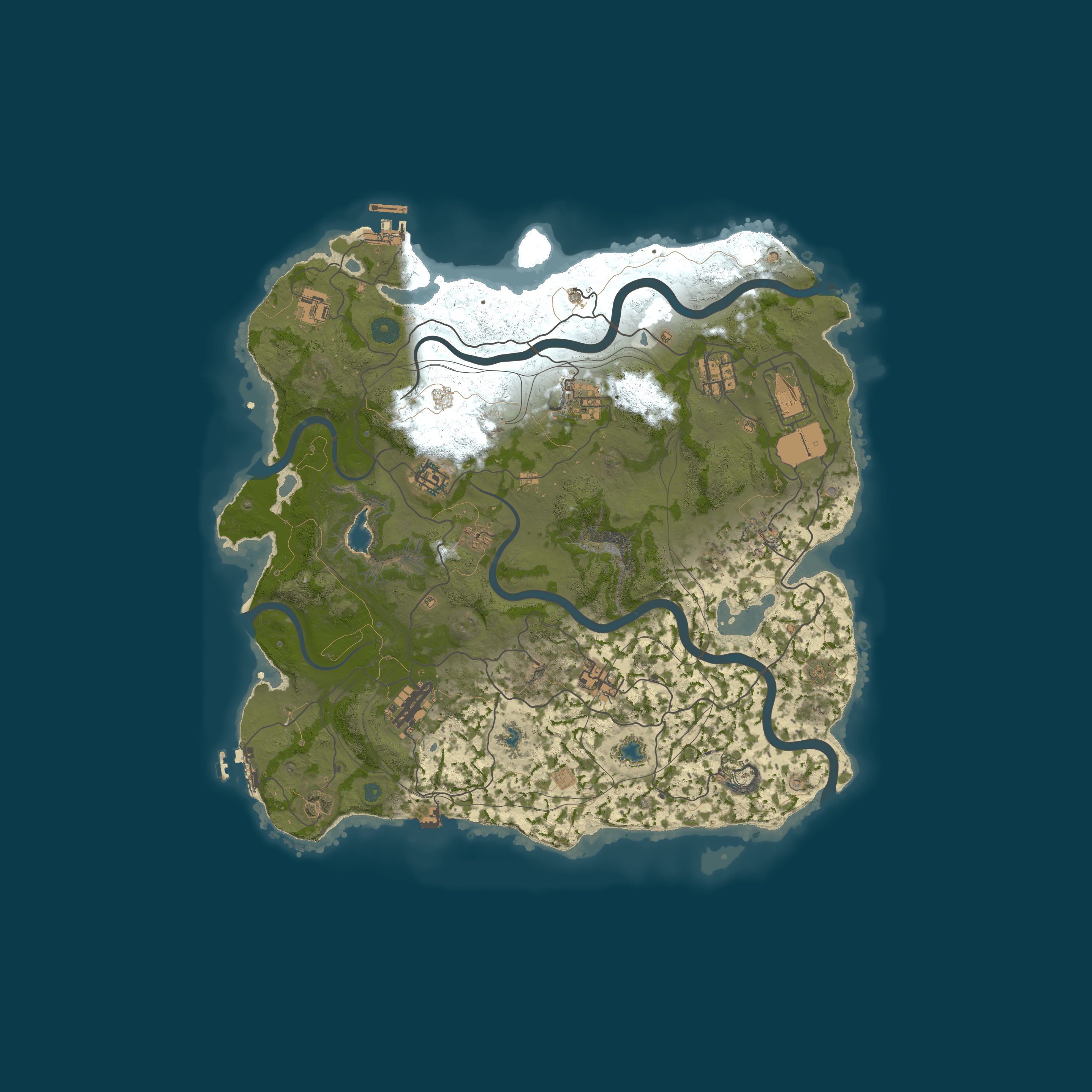 Map for MIRA RUST | 2X | ДЛЯ НОВИЧКОВ | NO LIMIT