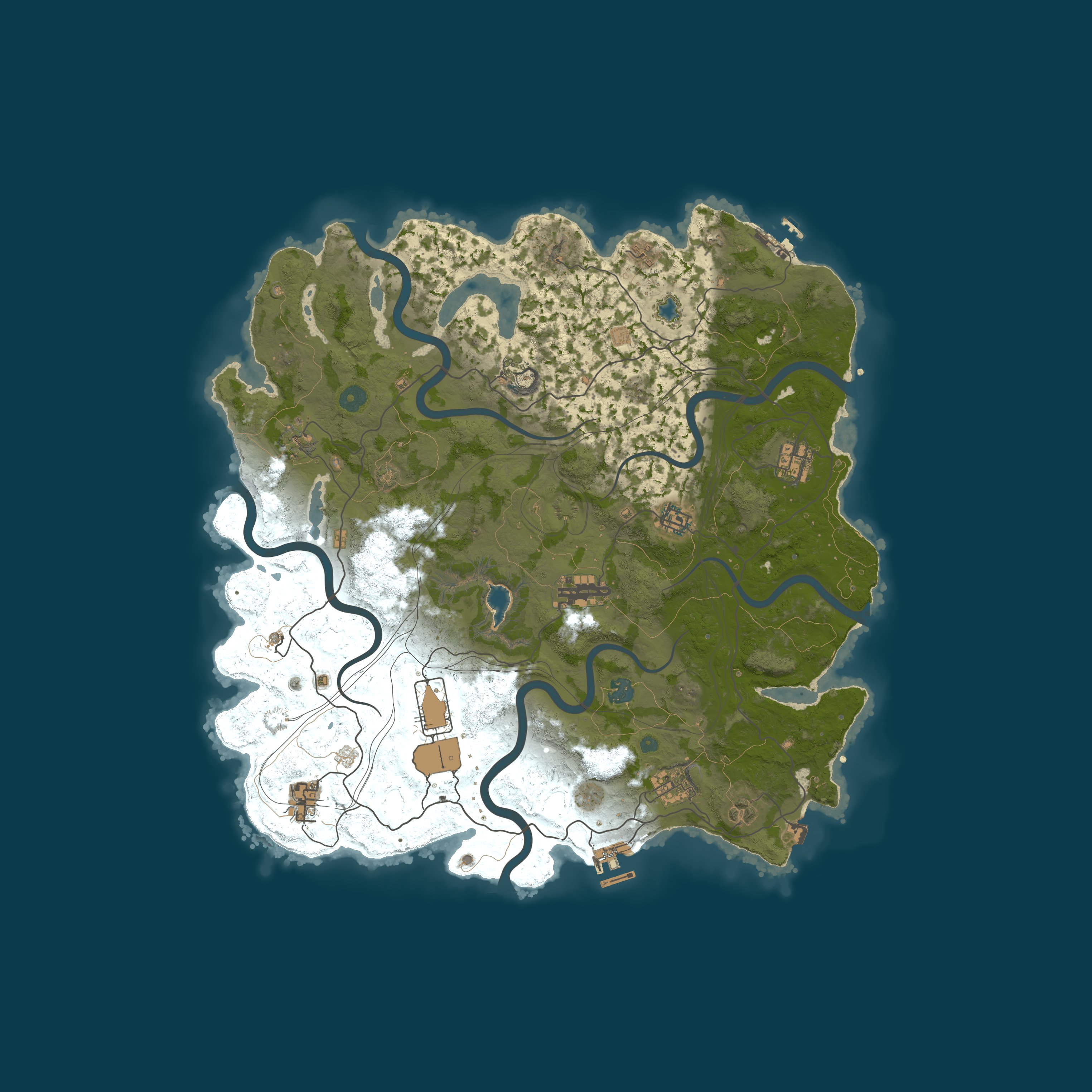 Карта сервера