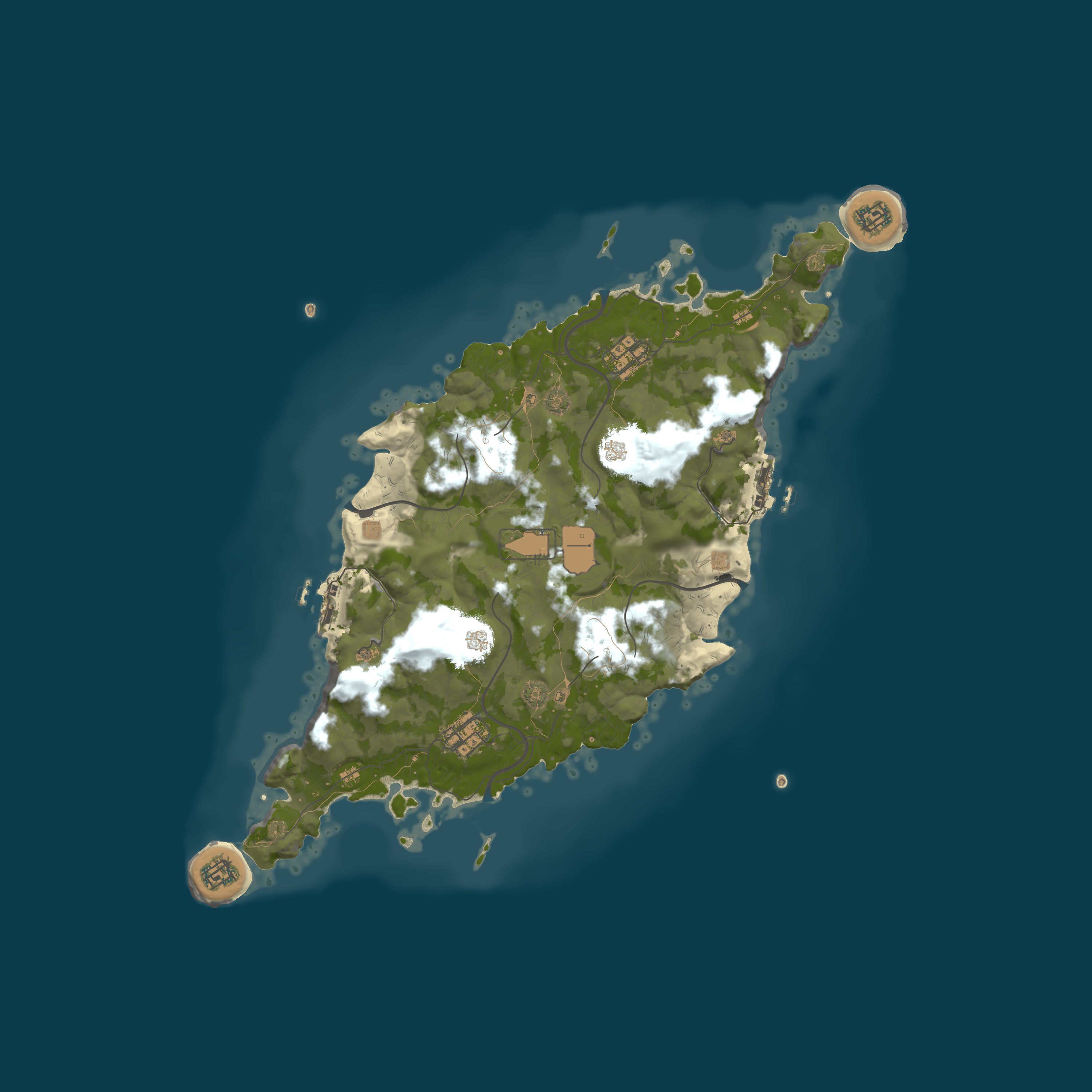 Map for Rust Company - Tags & Territory