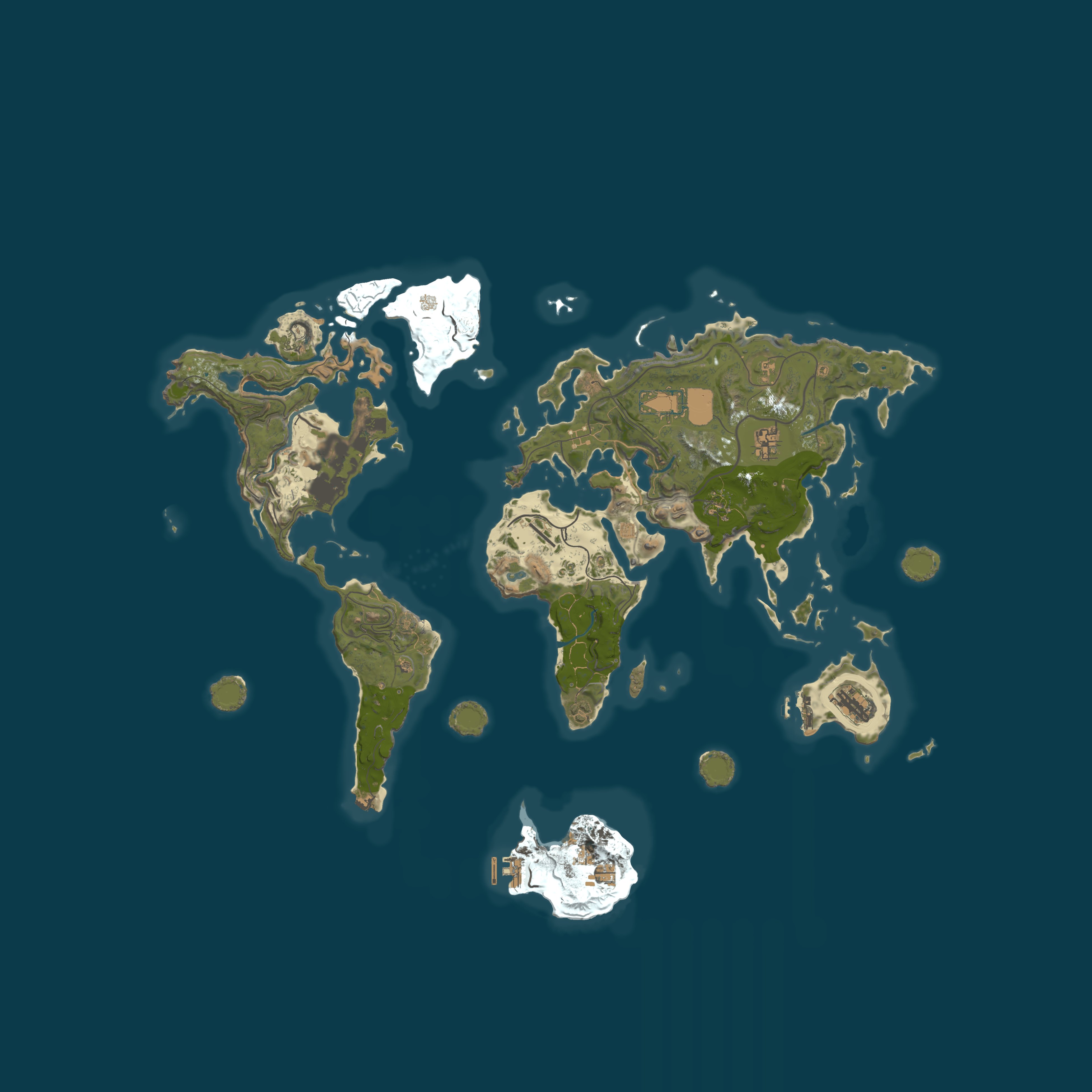 Rust map 5800/1337