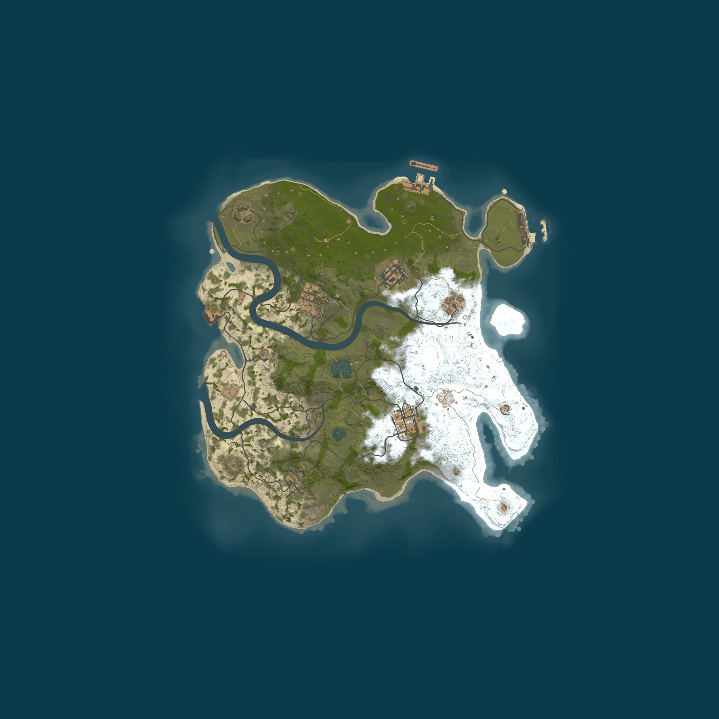 Map for The Goop Grinder: Peanut Protocol