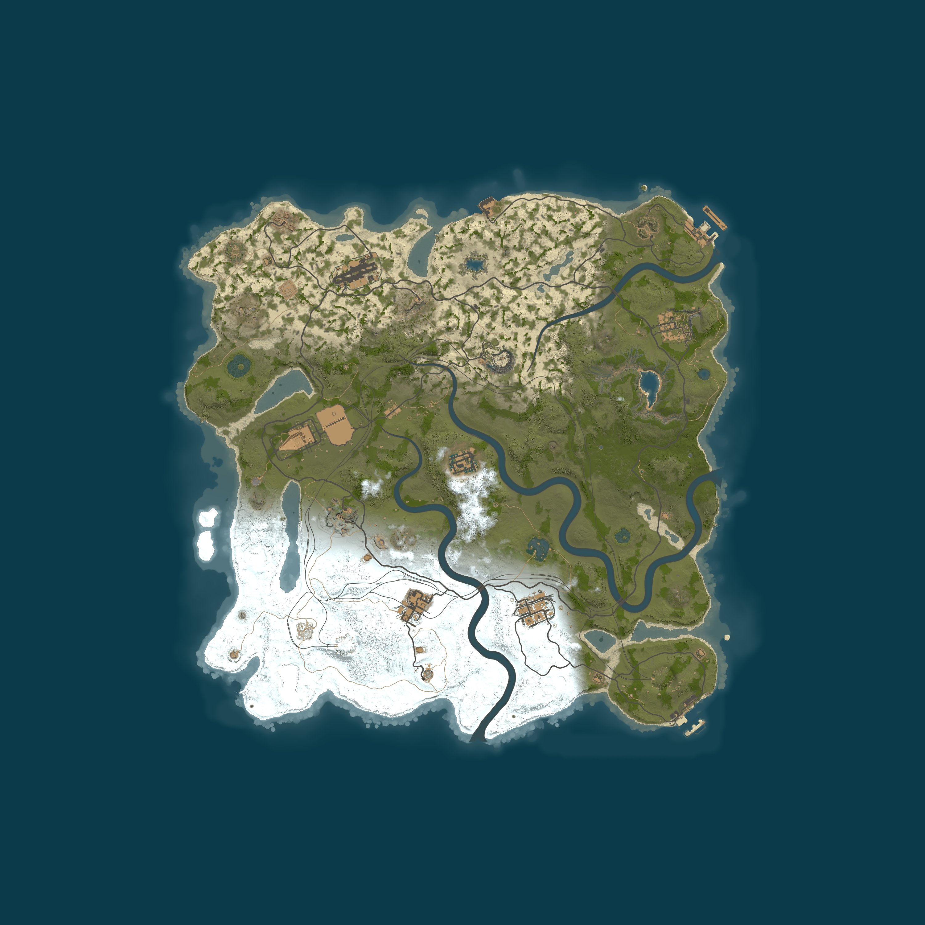 Map for Pine Hosting - Rust Server