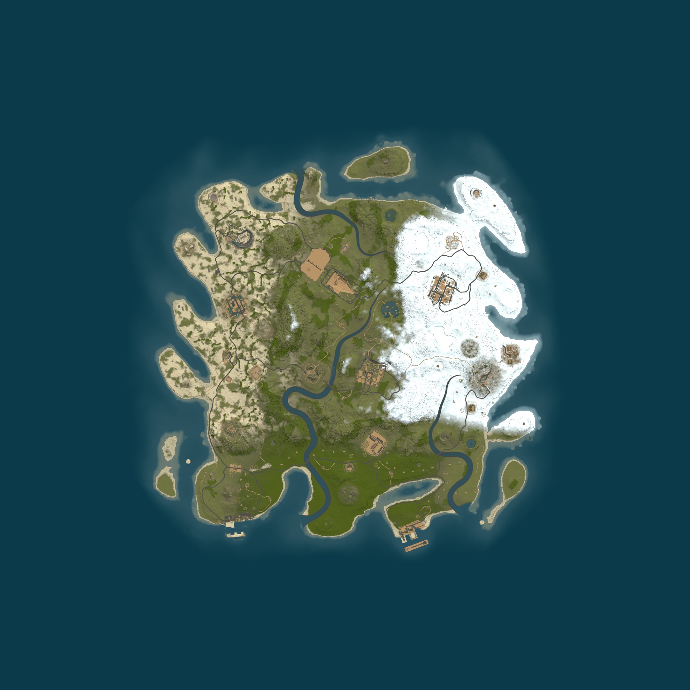 Rust map 3700/95846