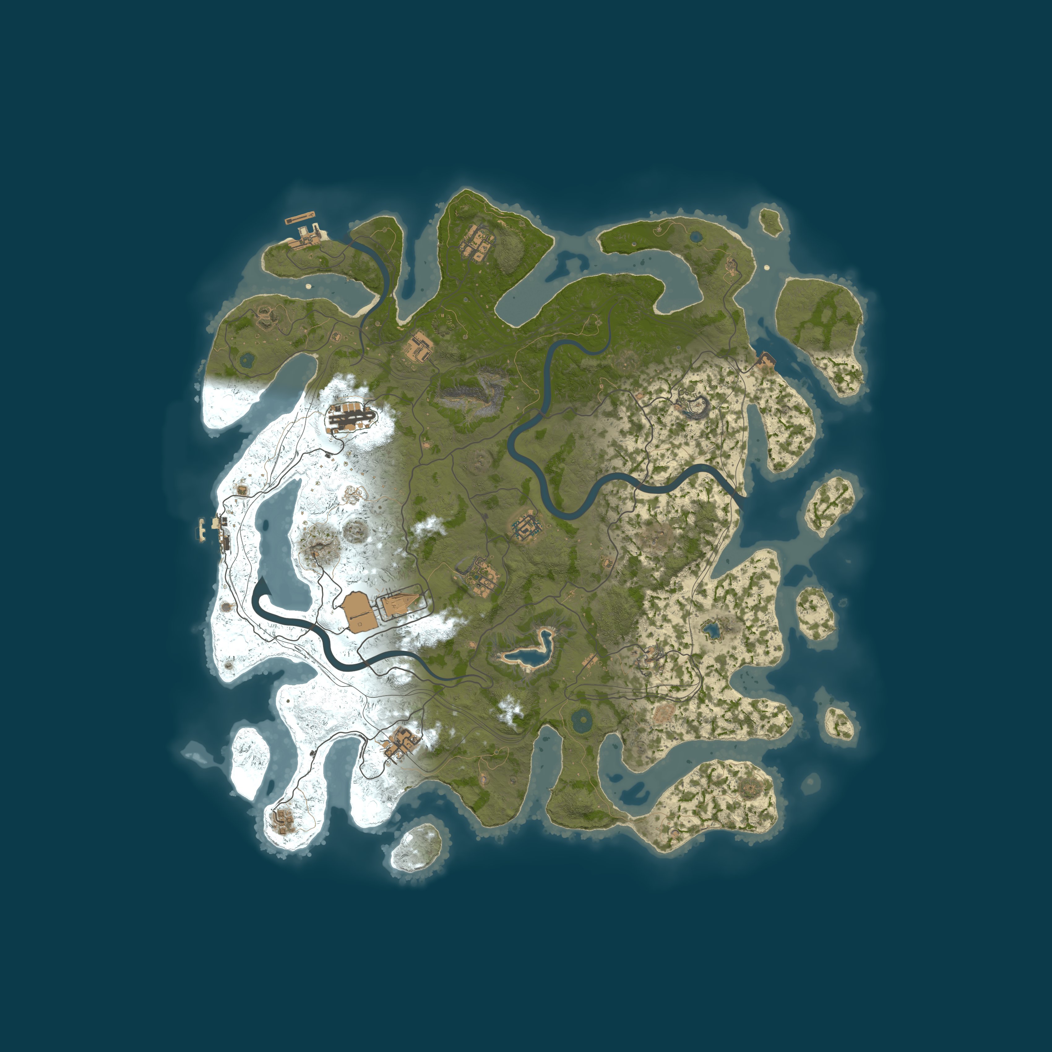 Rust map 4800/1337