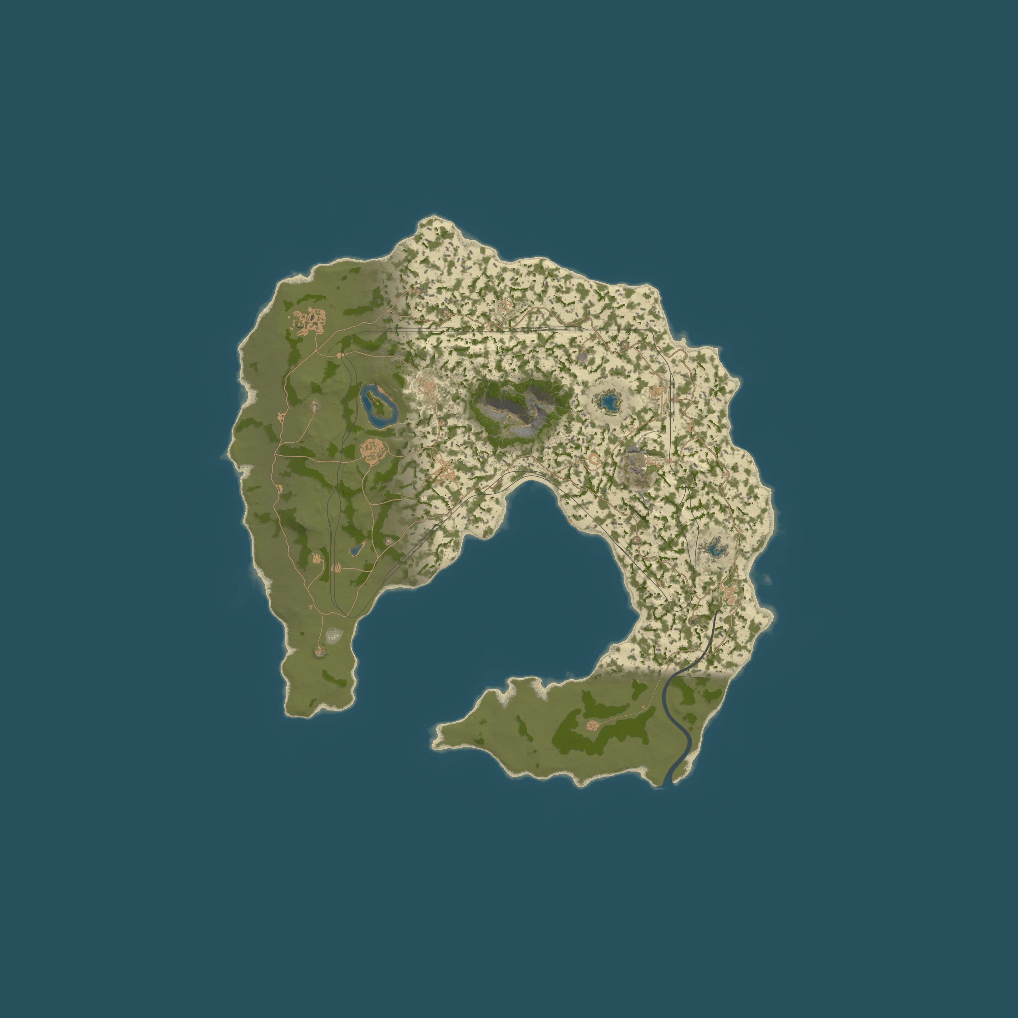 Map for Iron Haven