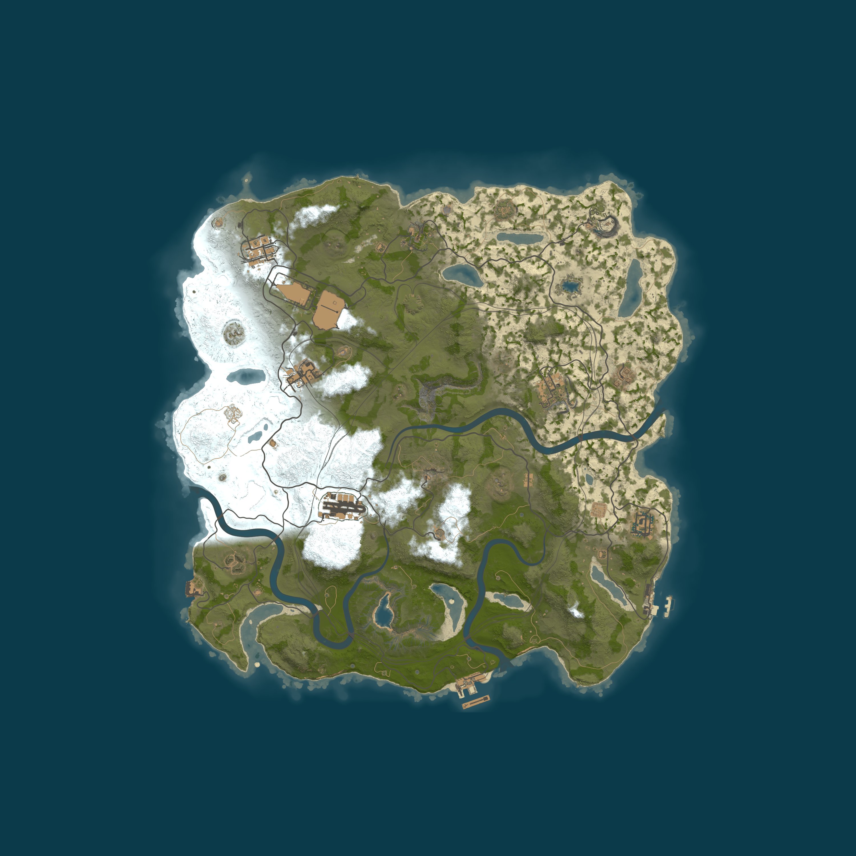 Карта сервера