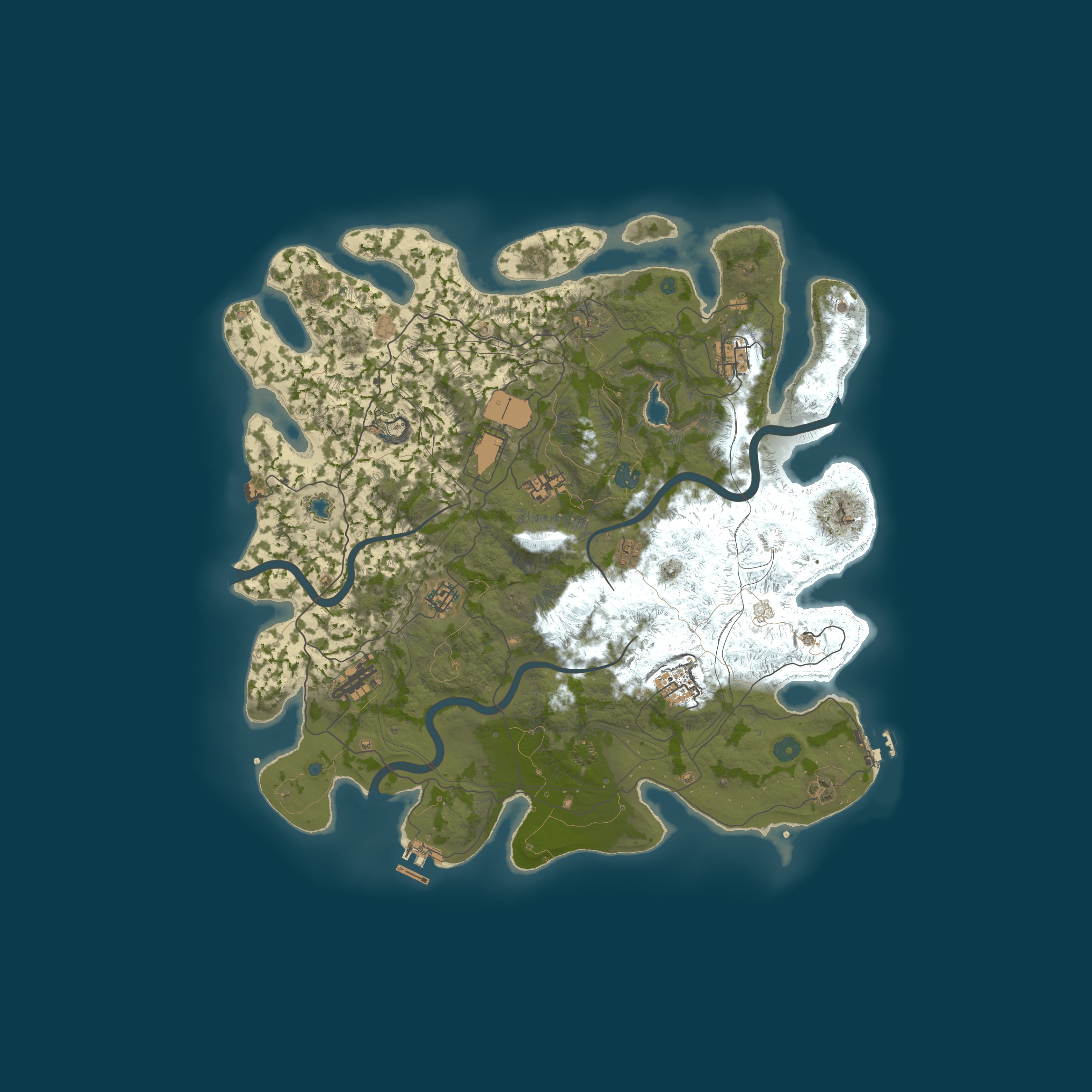 Карта сервера