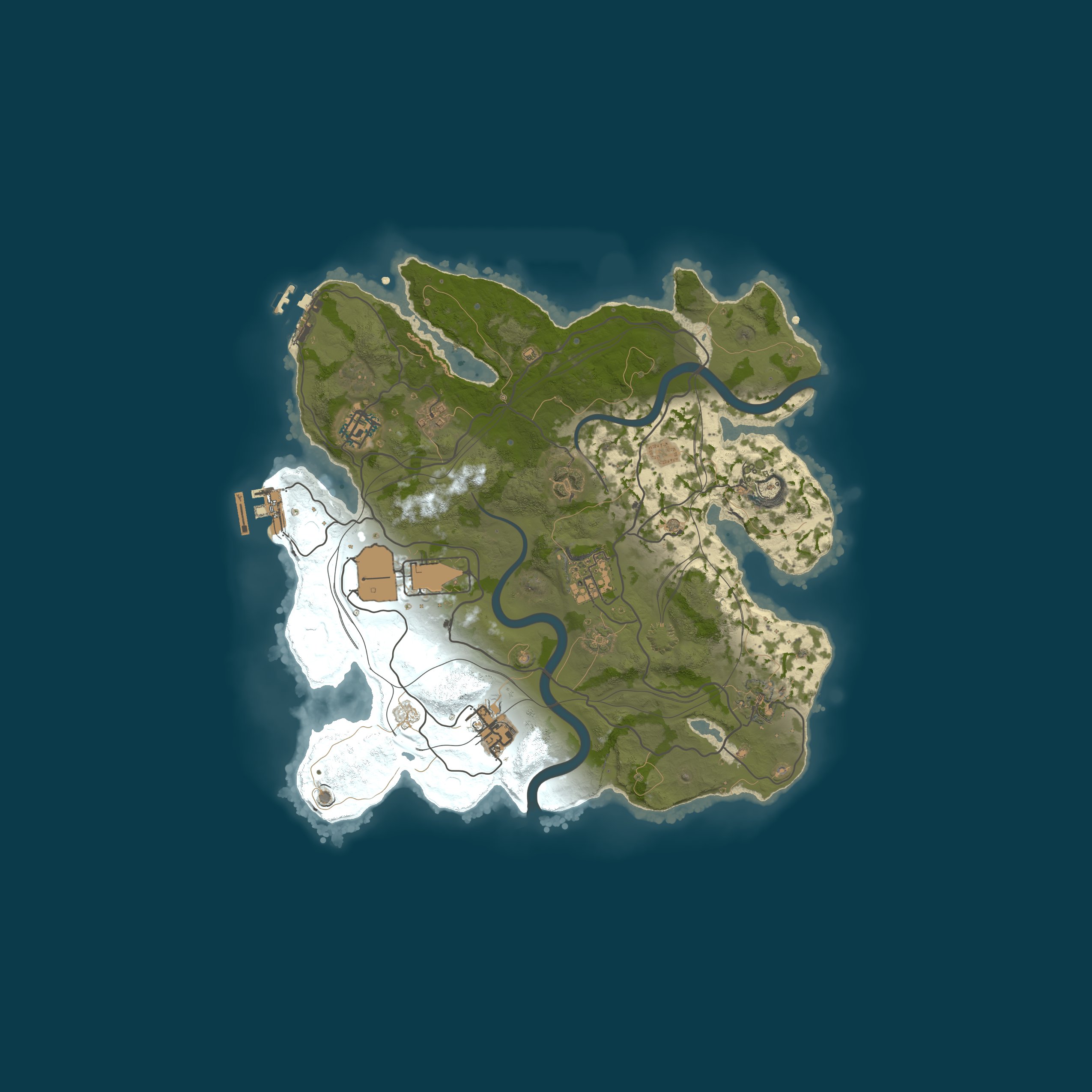 Map for [EN/AR] KSA & UAE