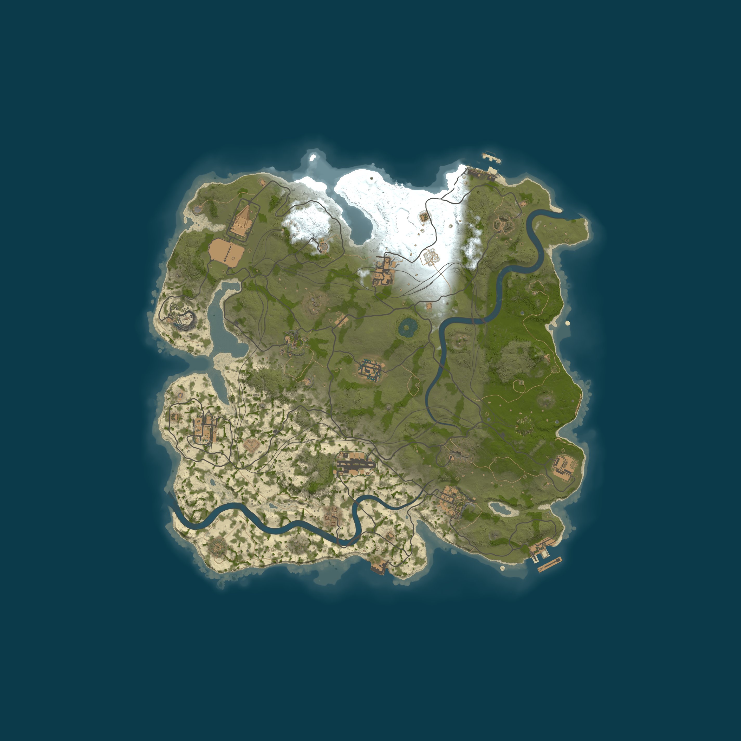 Rust map 3700/1337