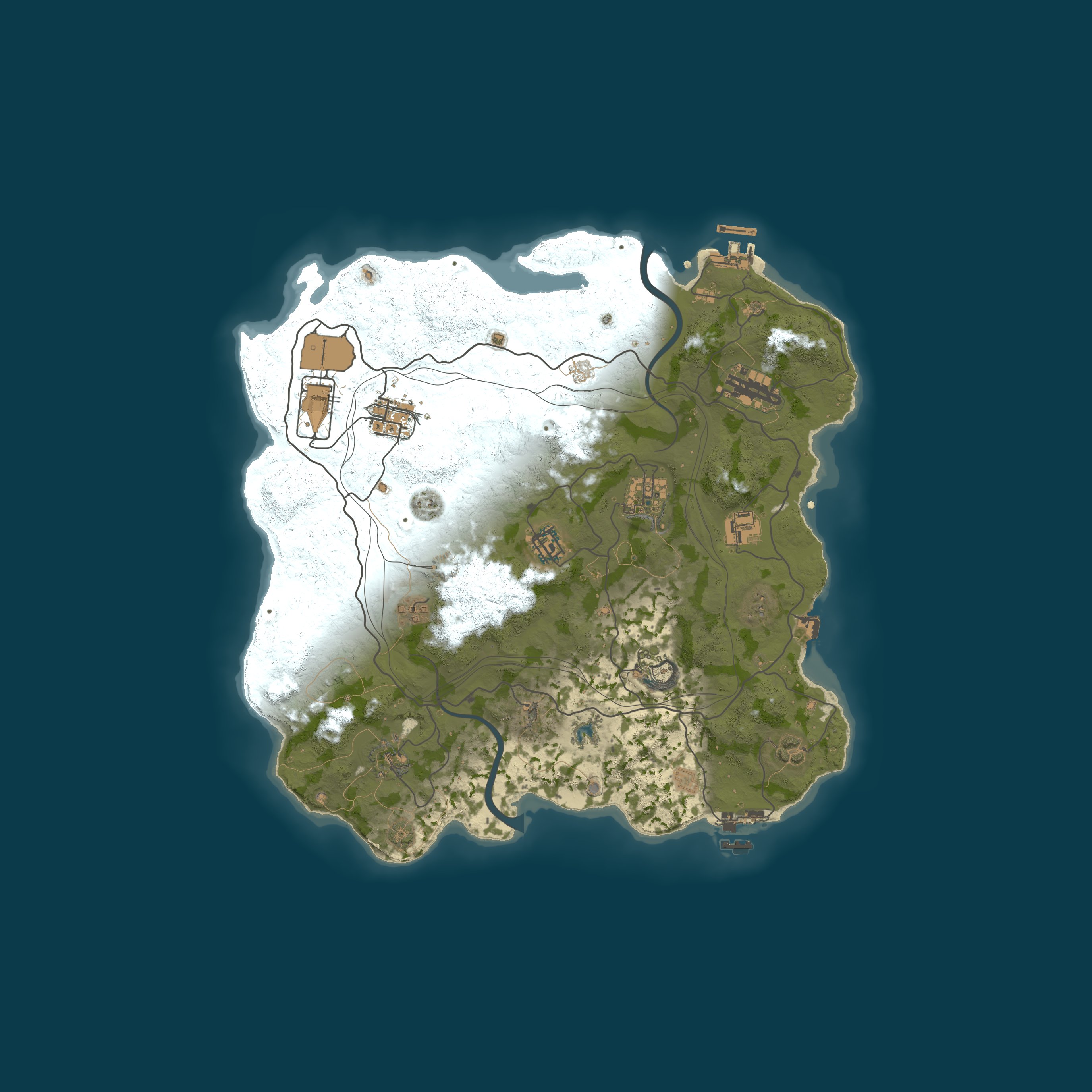 Rust map 3500/1337